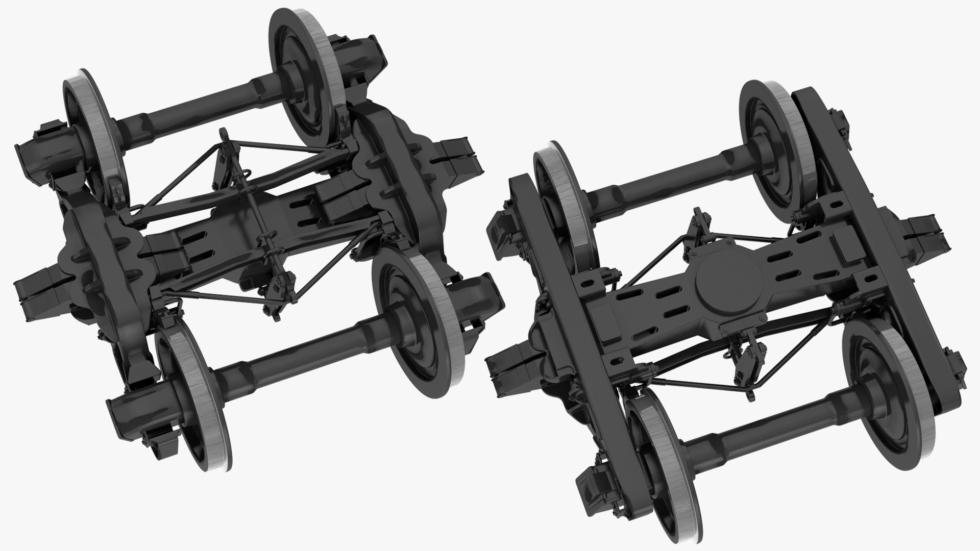 Railway Wheels 3D model