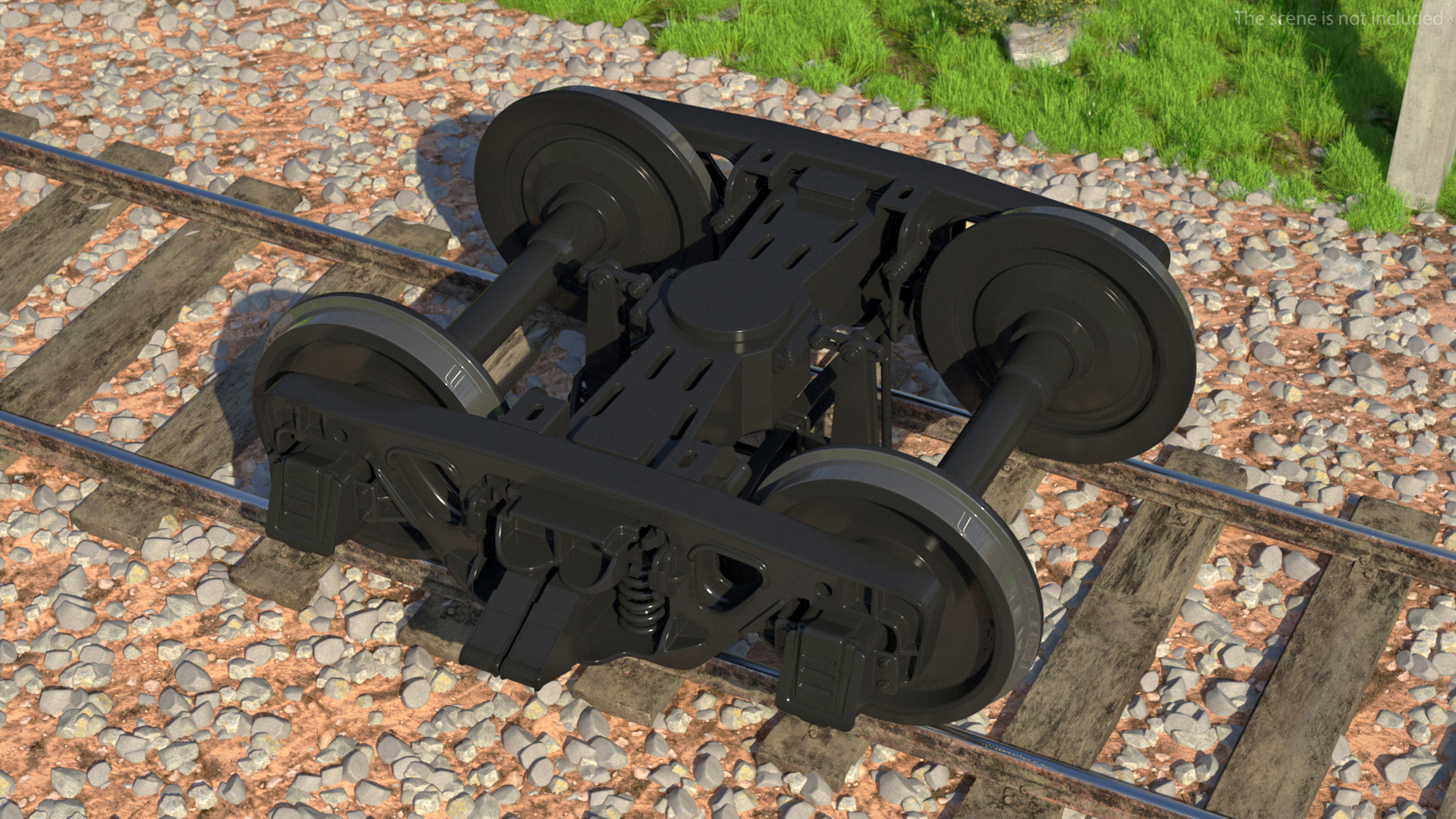 Railway Wheels 3D model