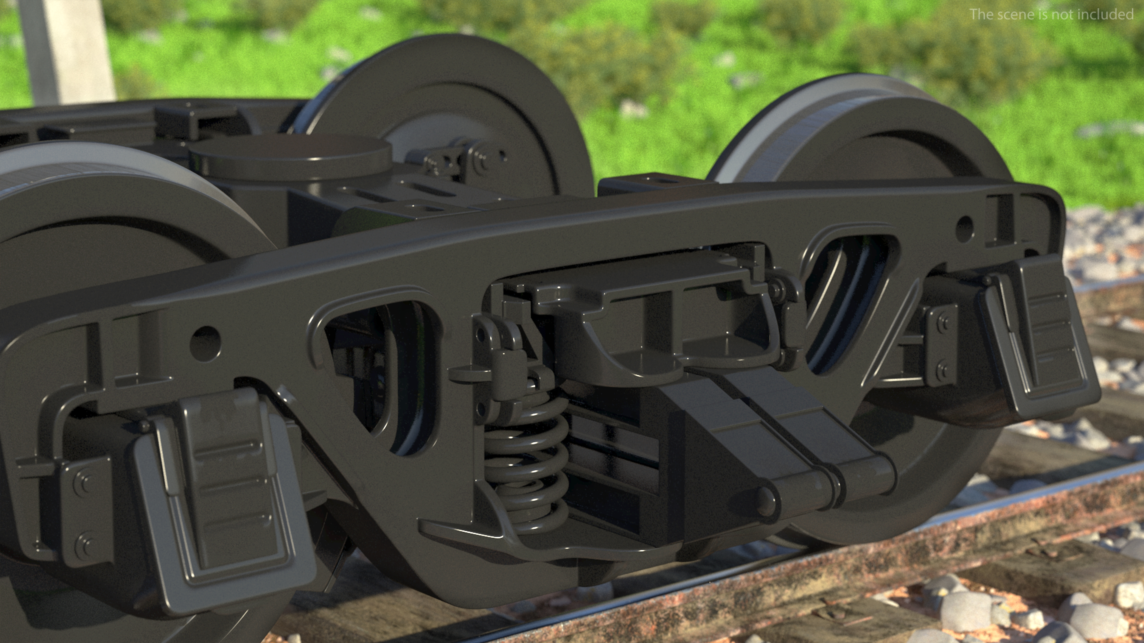 Railway Wheels 3D model