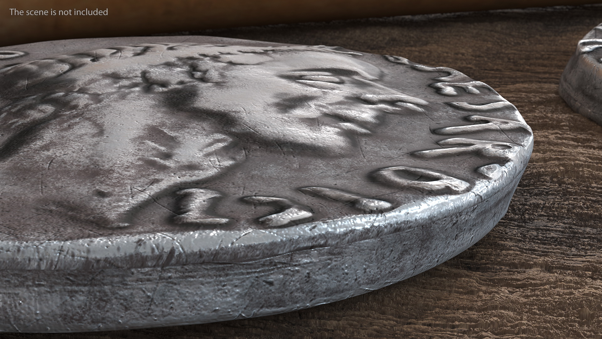 Denarius Ancient Roman Silver Coin 3D model