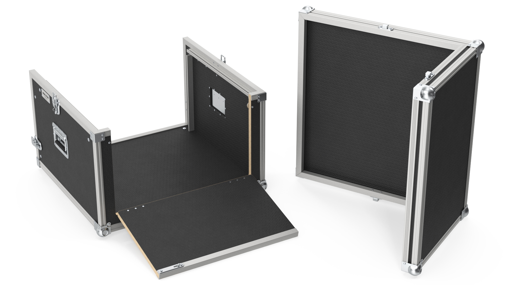 Heavy Duty DJ Road Case 35x48x48cm 3D model