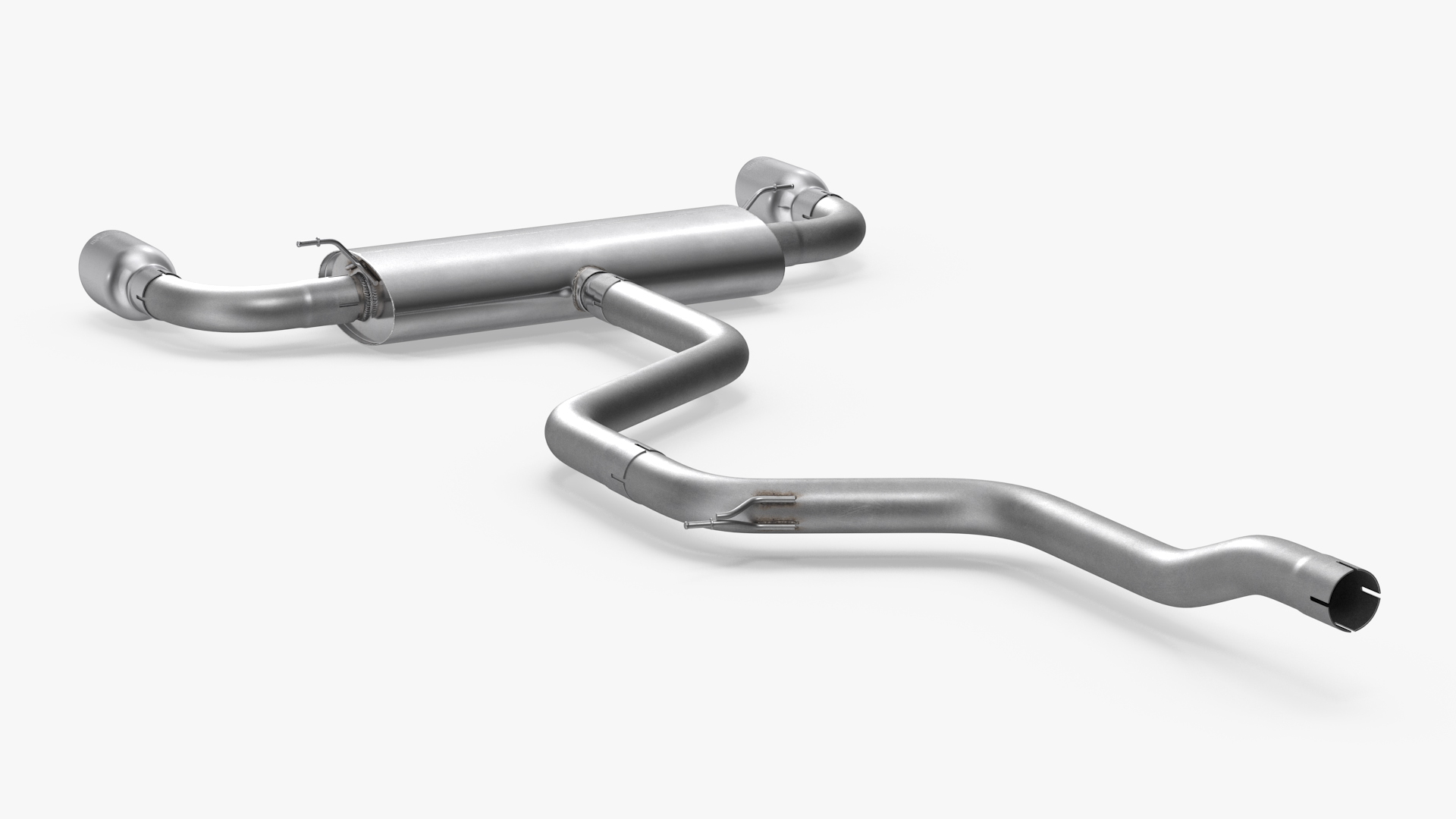 3D Car Exhaust System model