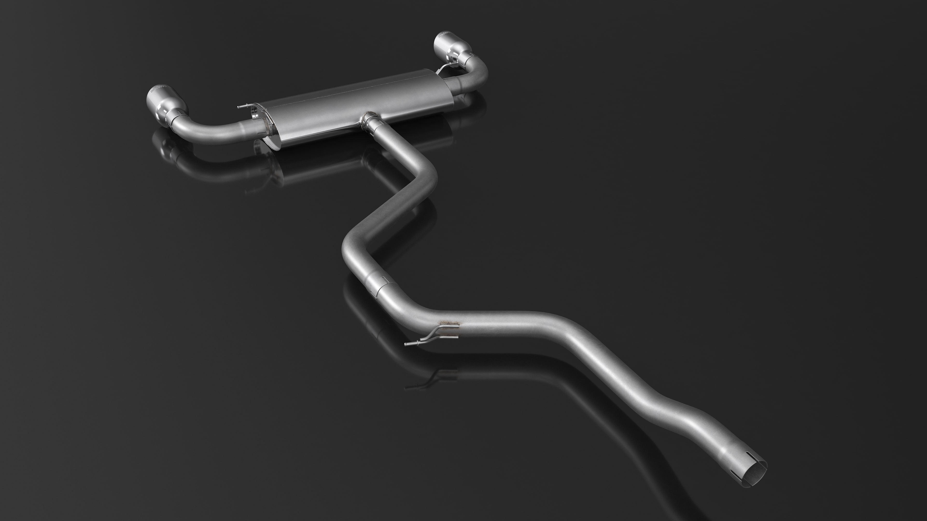 3D Car Exhaust System model