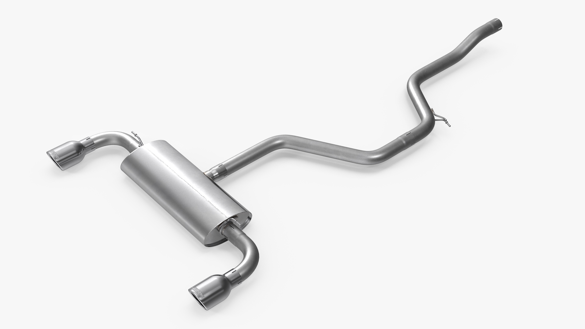 3D Car Exhaust System model