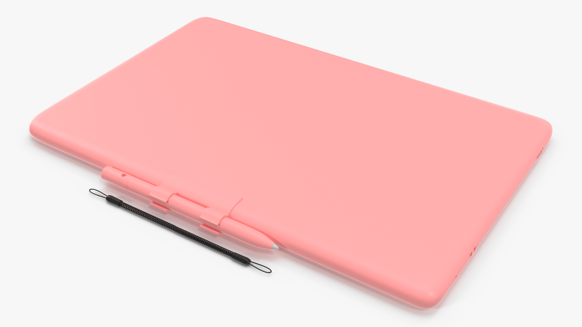 Colorful Screen Drawing Board Pink 3D model