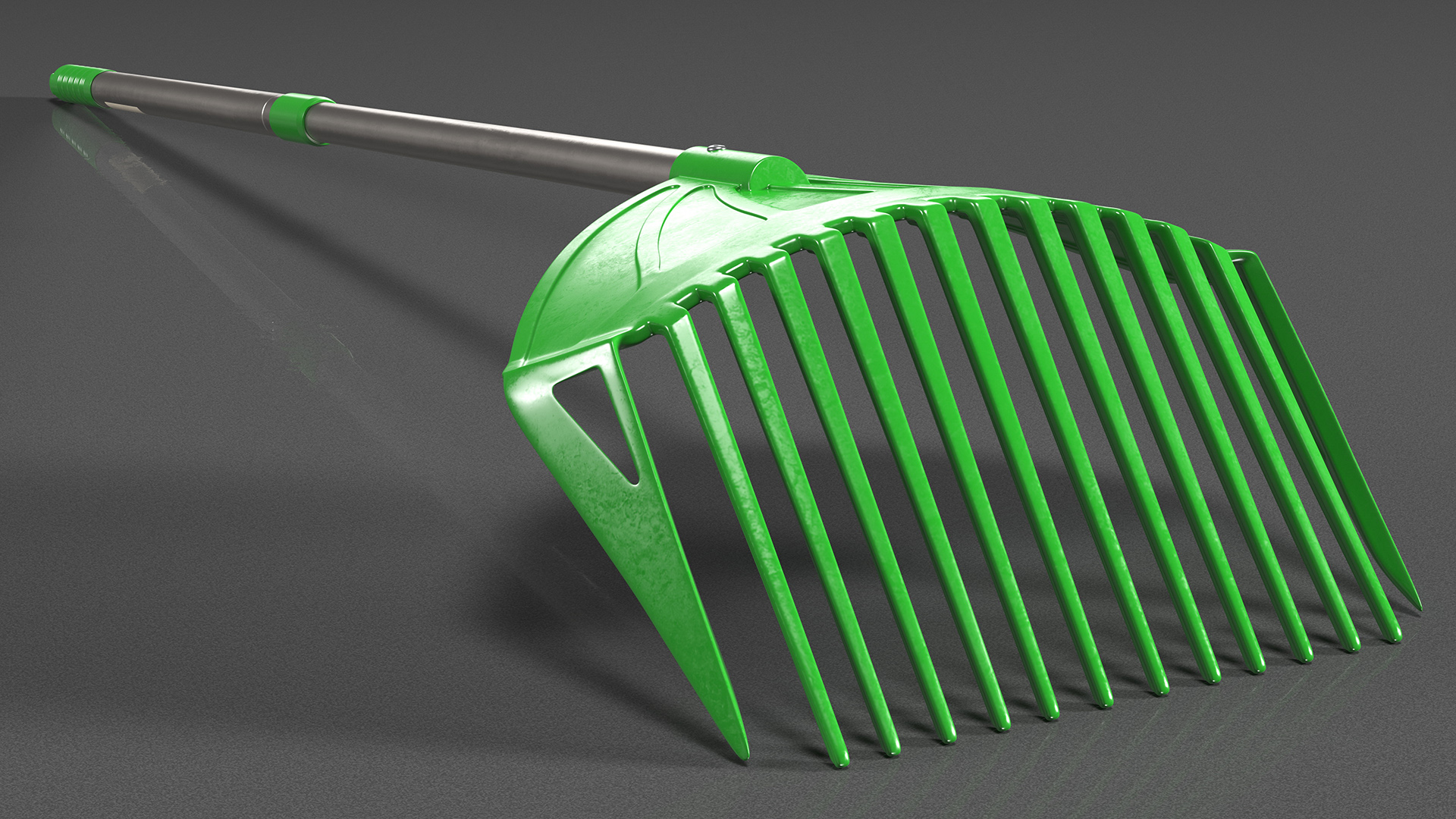 Multipurpose Combined Rake Shovel Sieve 3D model