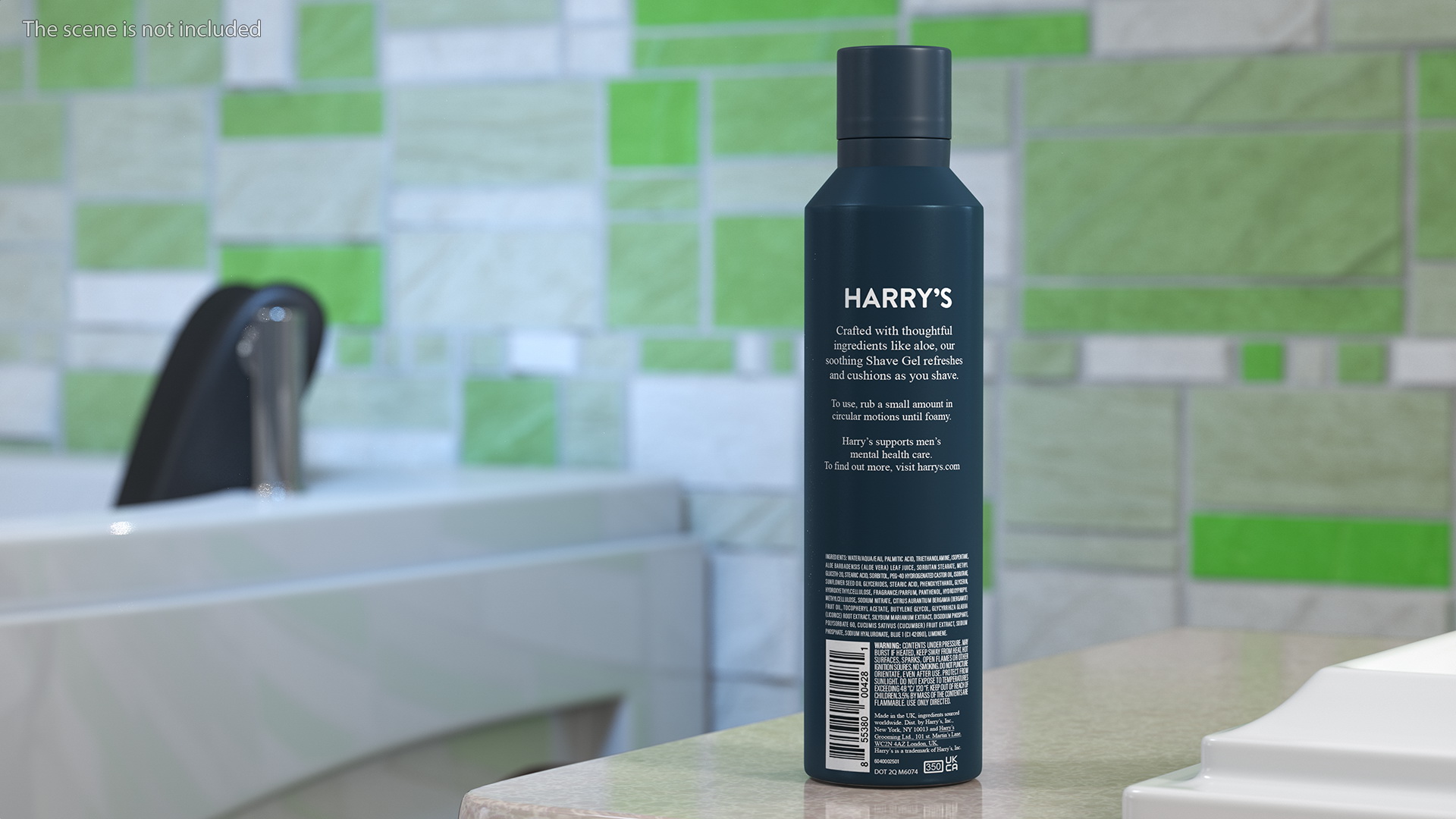 Shaving Cream Harry 3D model