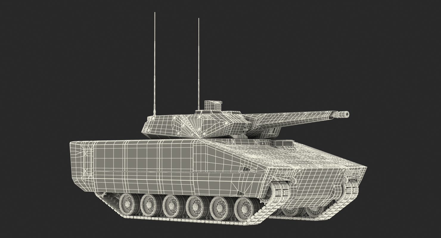 3D Lynx KF41 NextGen IFV Camo Rigged model