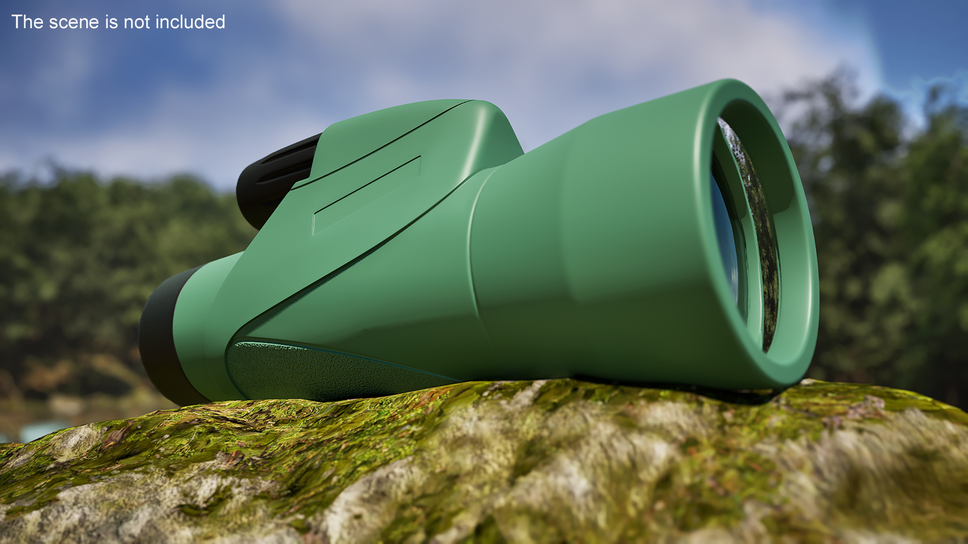 3D model Piper Monocular Telescope