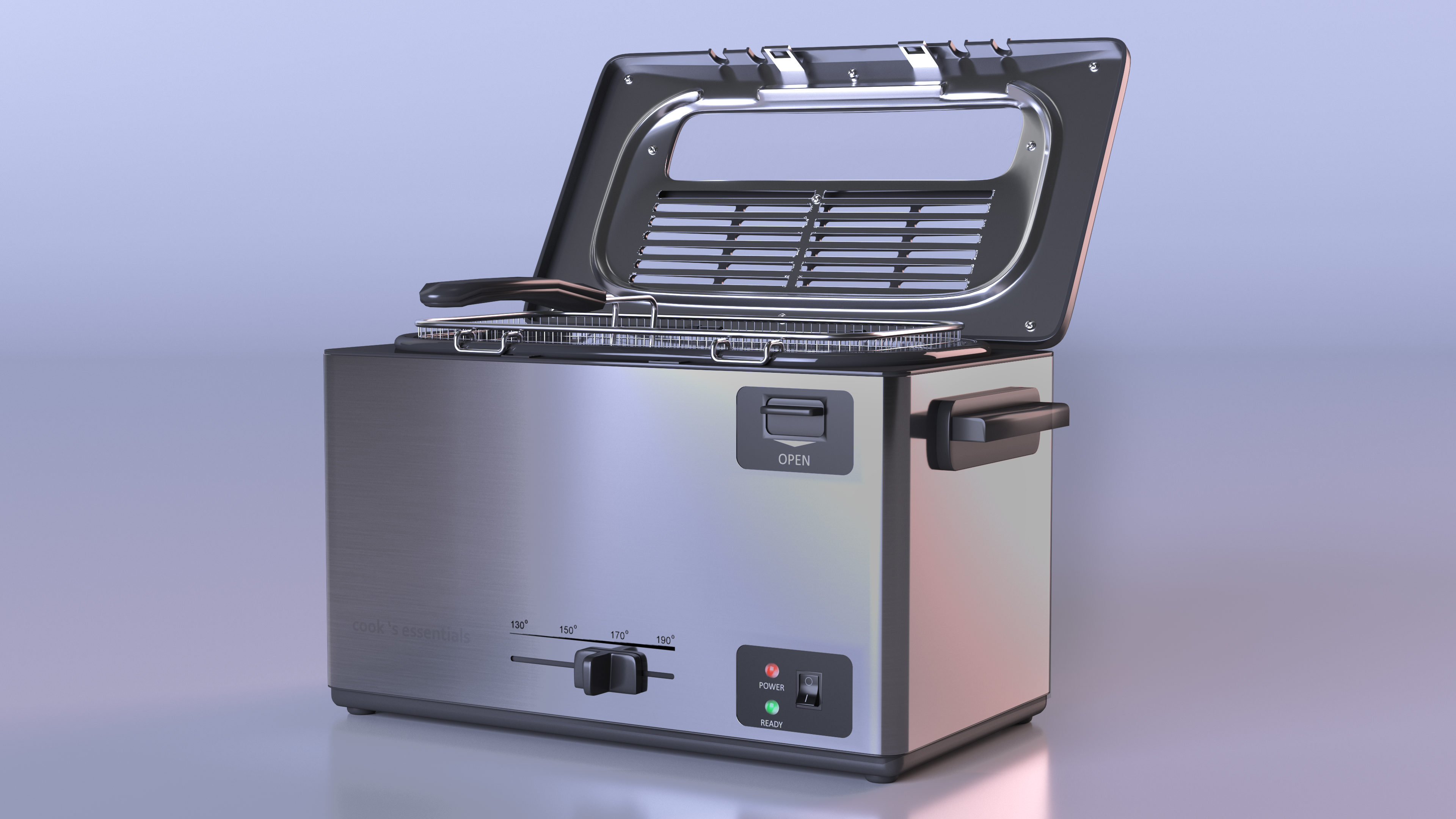 3D Single Tank Electric Fryer