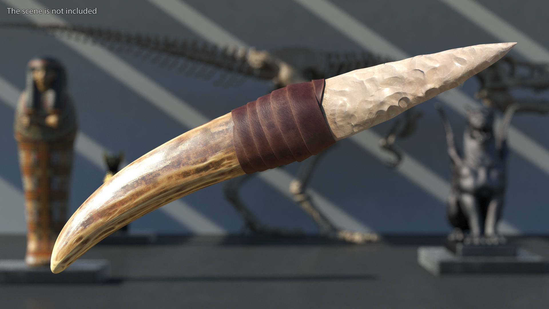 Ancient Dagger 3D model