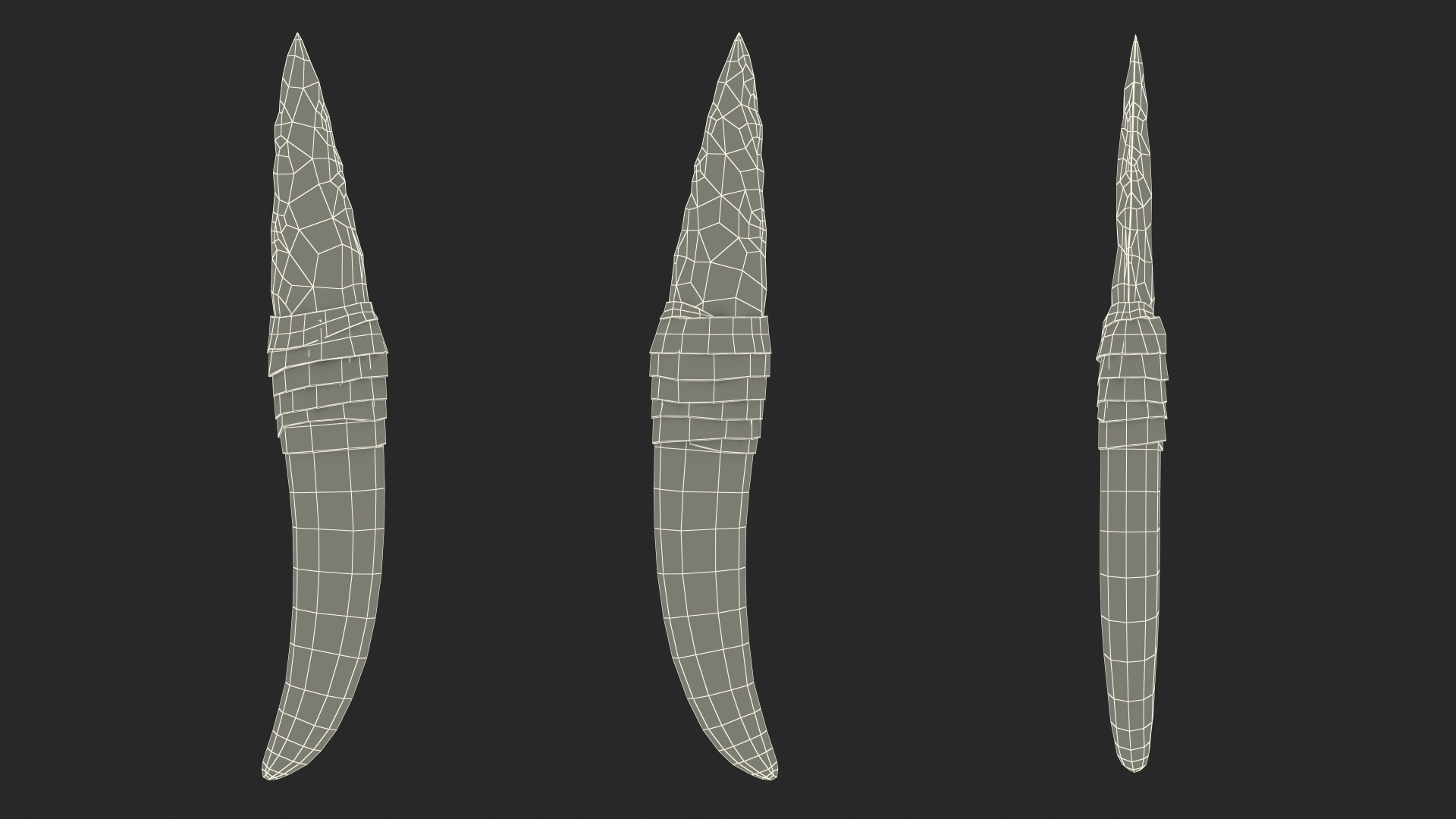 Ancient Dagger 3D model