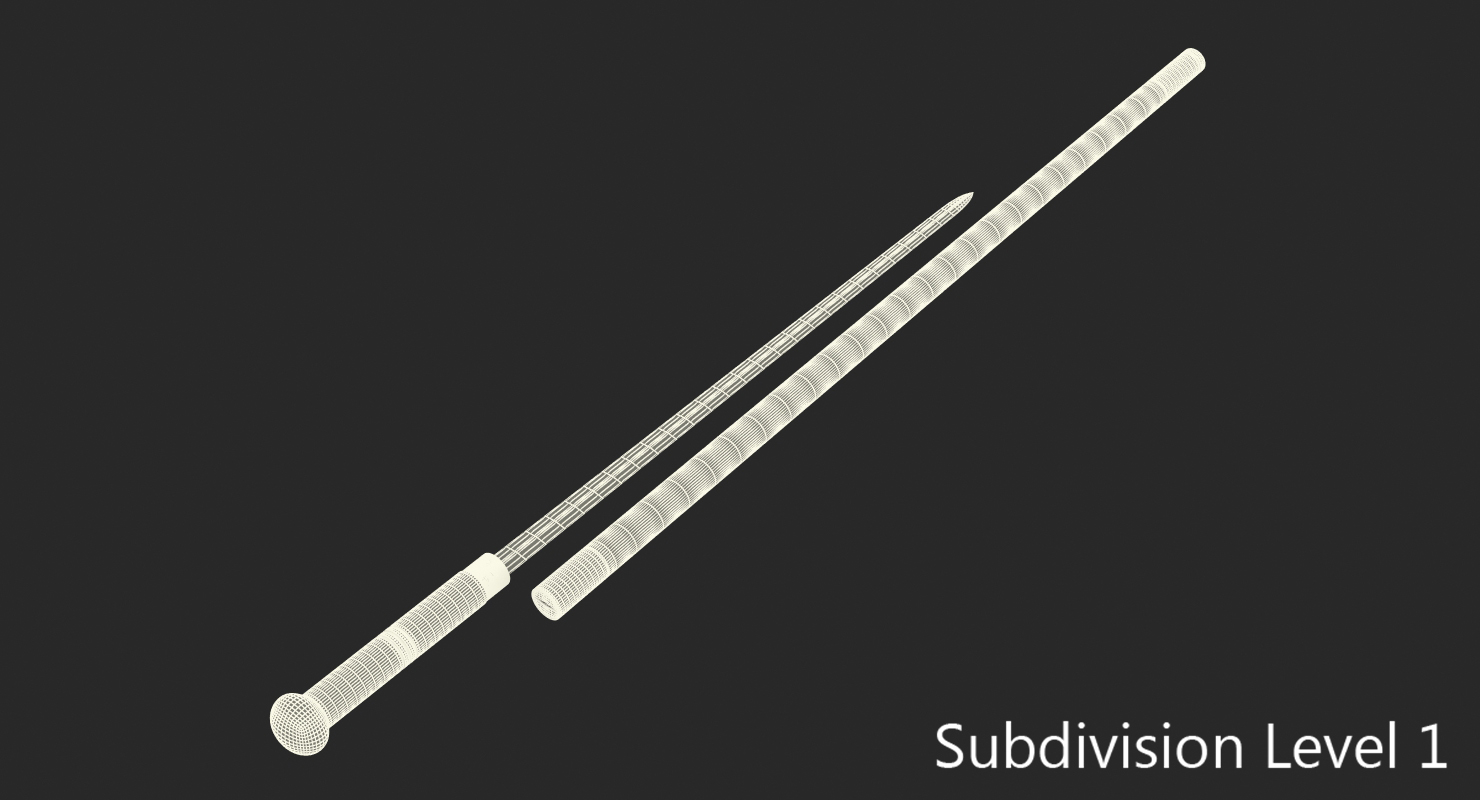 3D model Swordstick