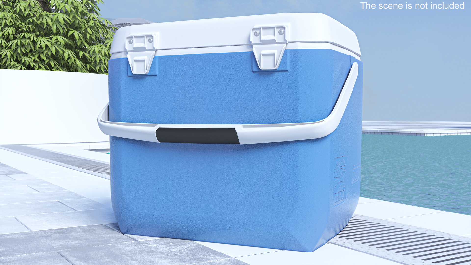 3D 28 QT Portable Cooler Coleman Xtreme Blue