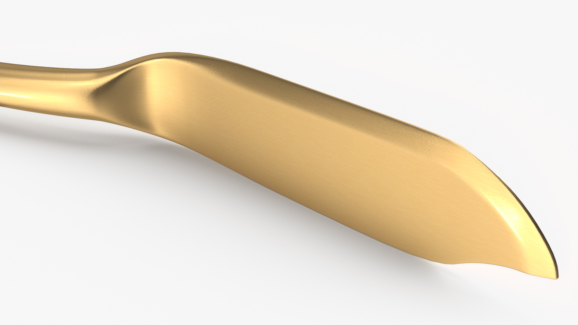 3D model Fish Knife Gold