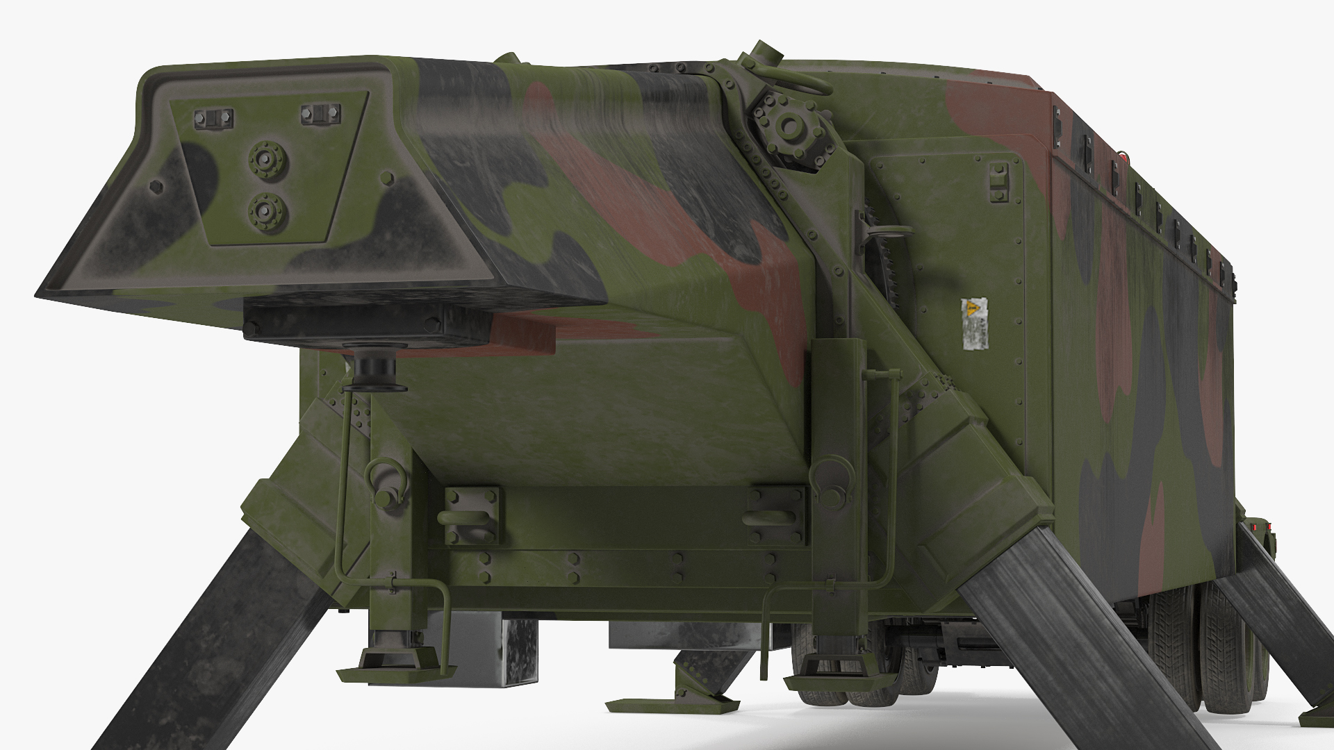 3D Deployed Camouflage TPY 2 Radar