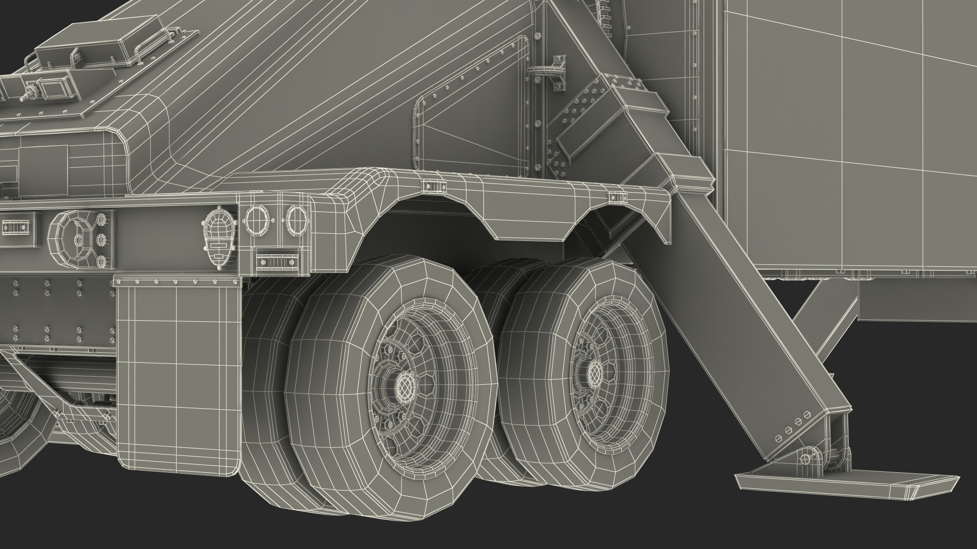 3D Deployed Camouflage TPY 2 Radar