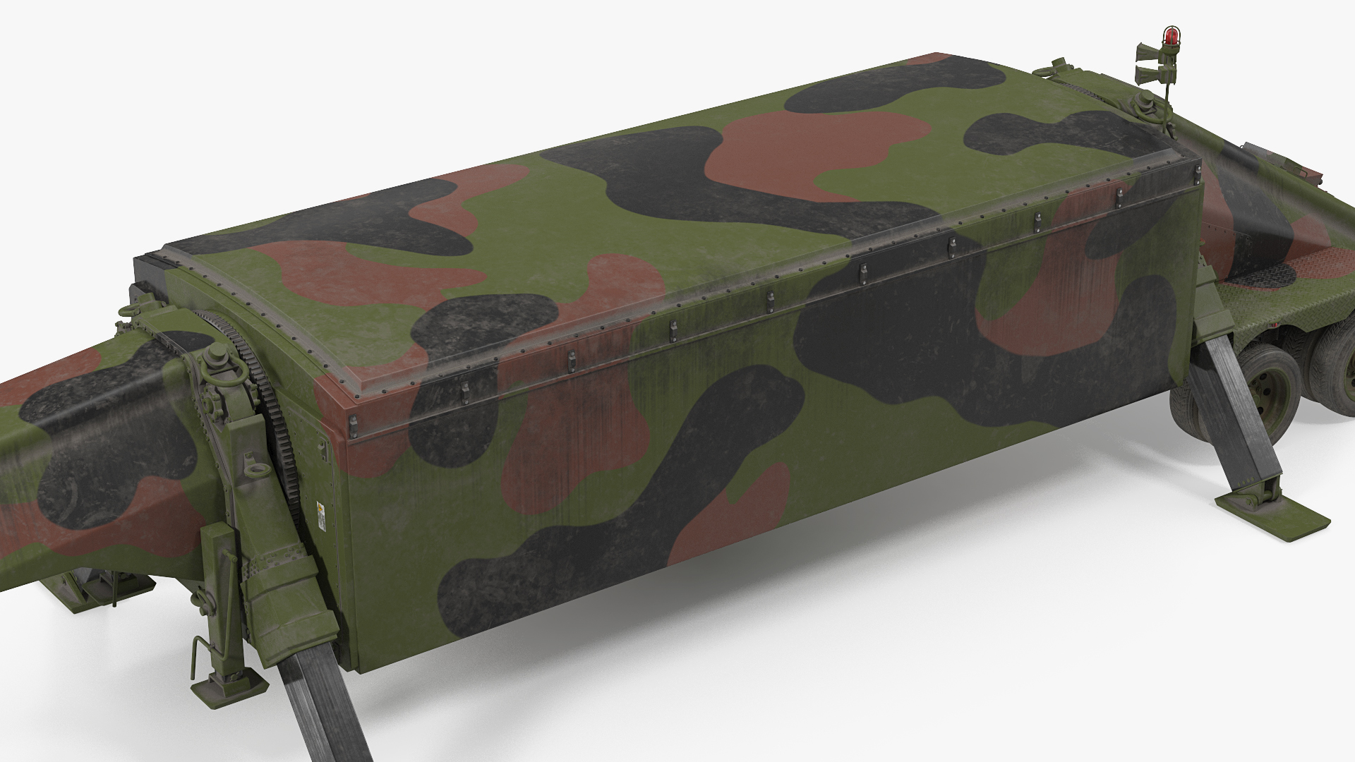 3D Deployed Camouflage TPY 2 Radar