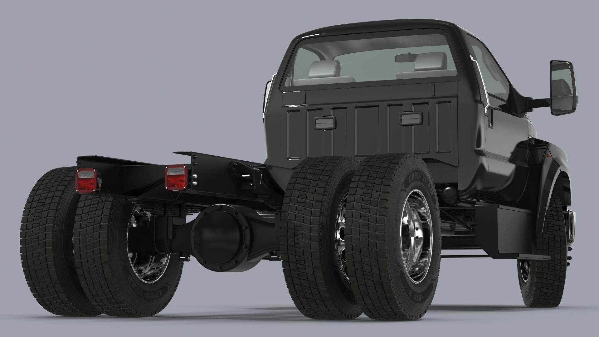 2019 F650 Supertruck Pickup Rigged 3D model