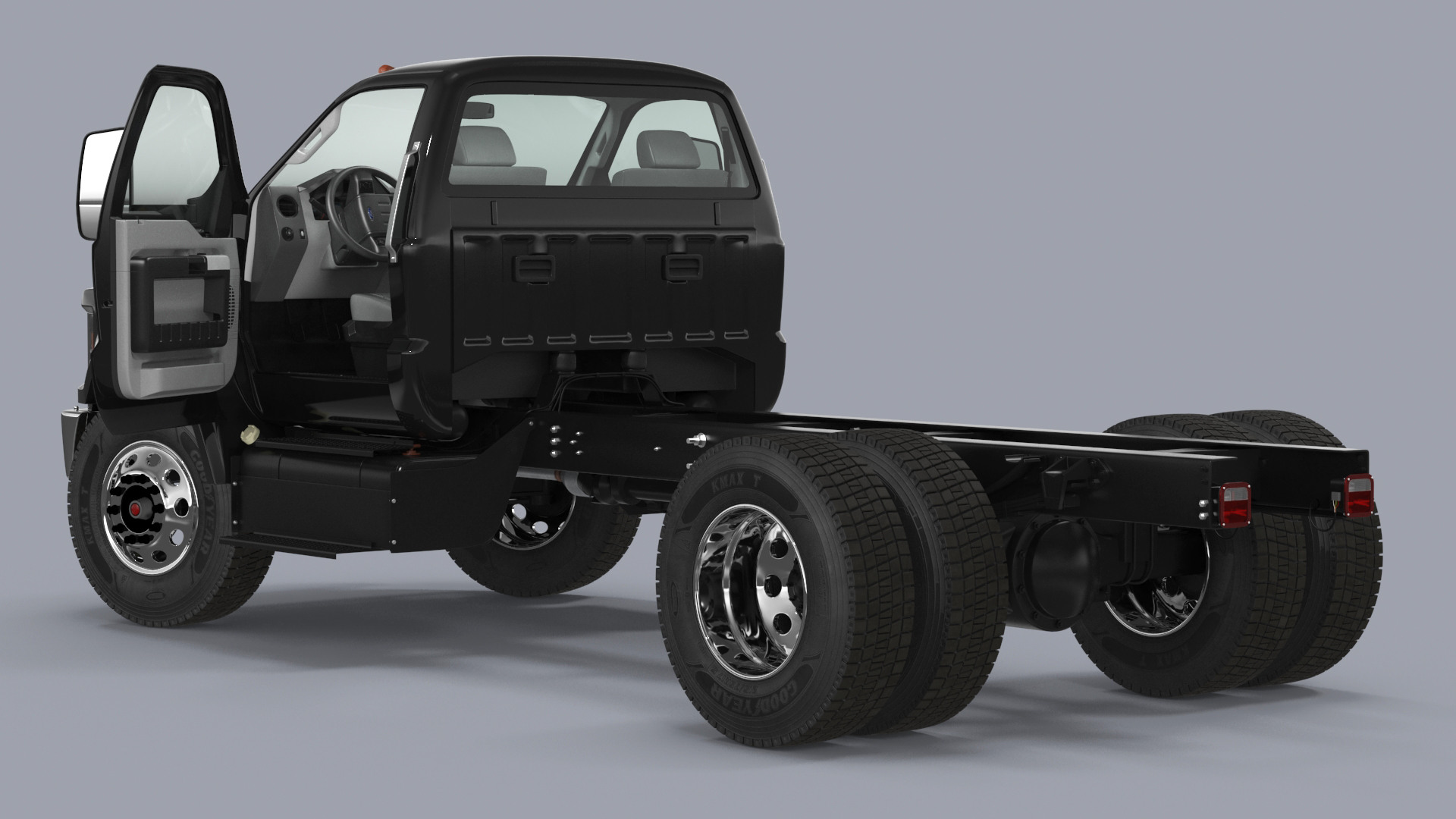 2019 F650 Supertruck Pickup Rigged 3D model