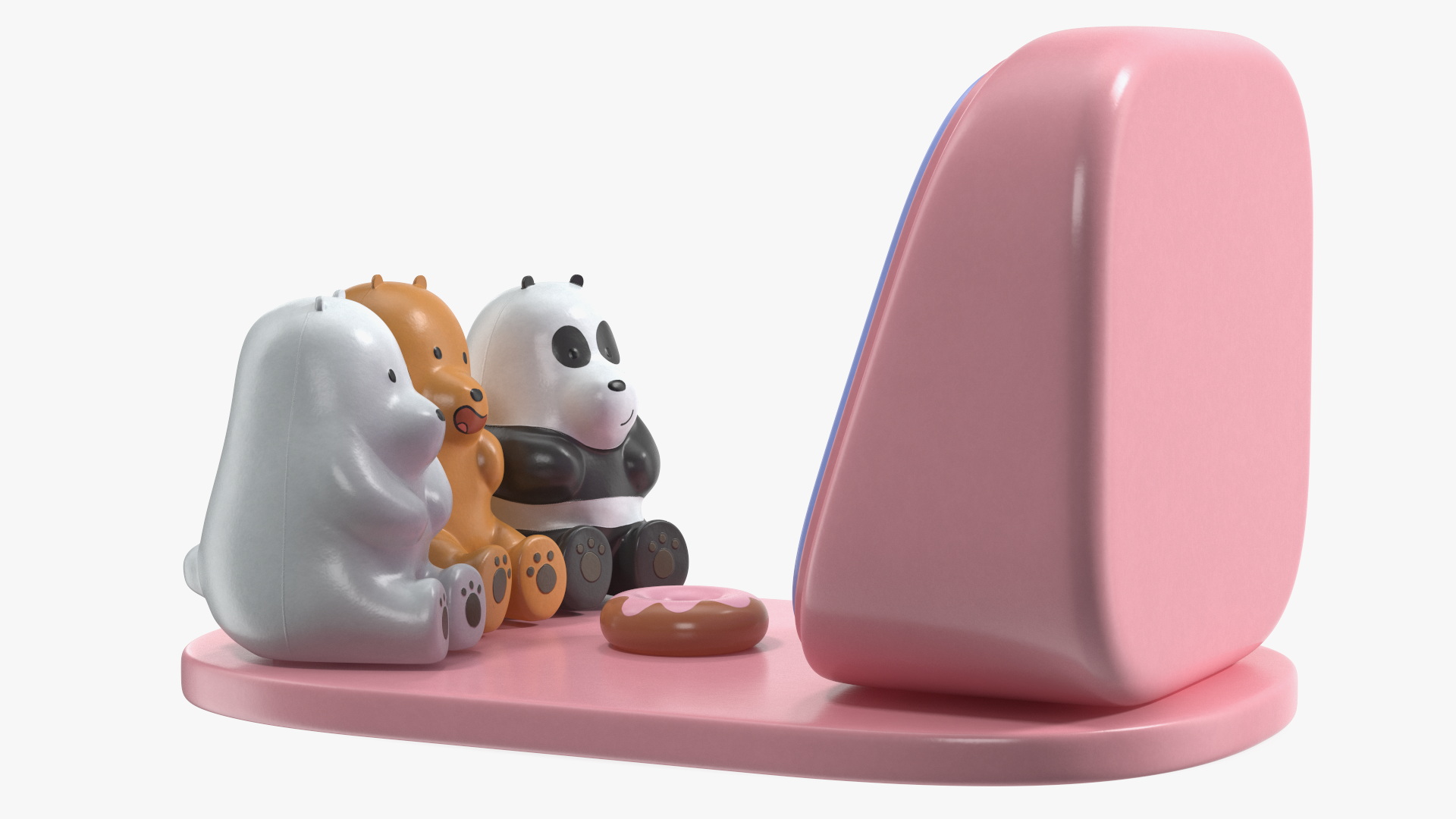 Phone Holder We Bare Bears Unbearably Cute 3D