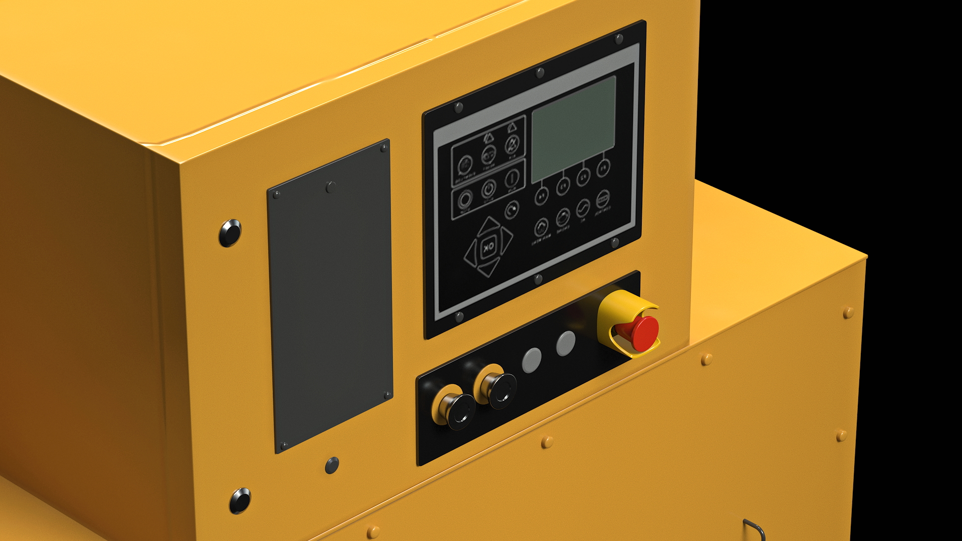 Gas Generator CAT G3520E 3D model