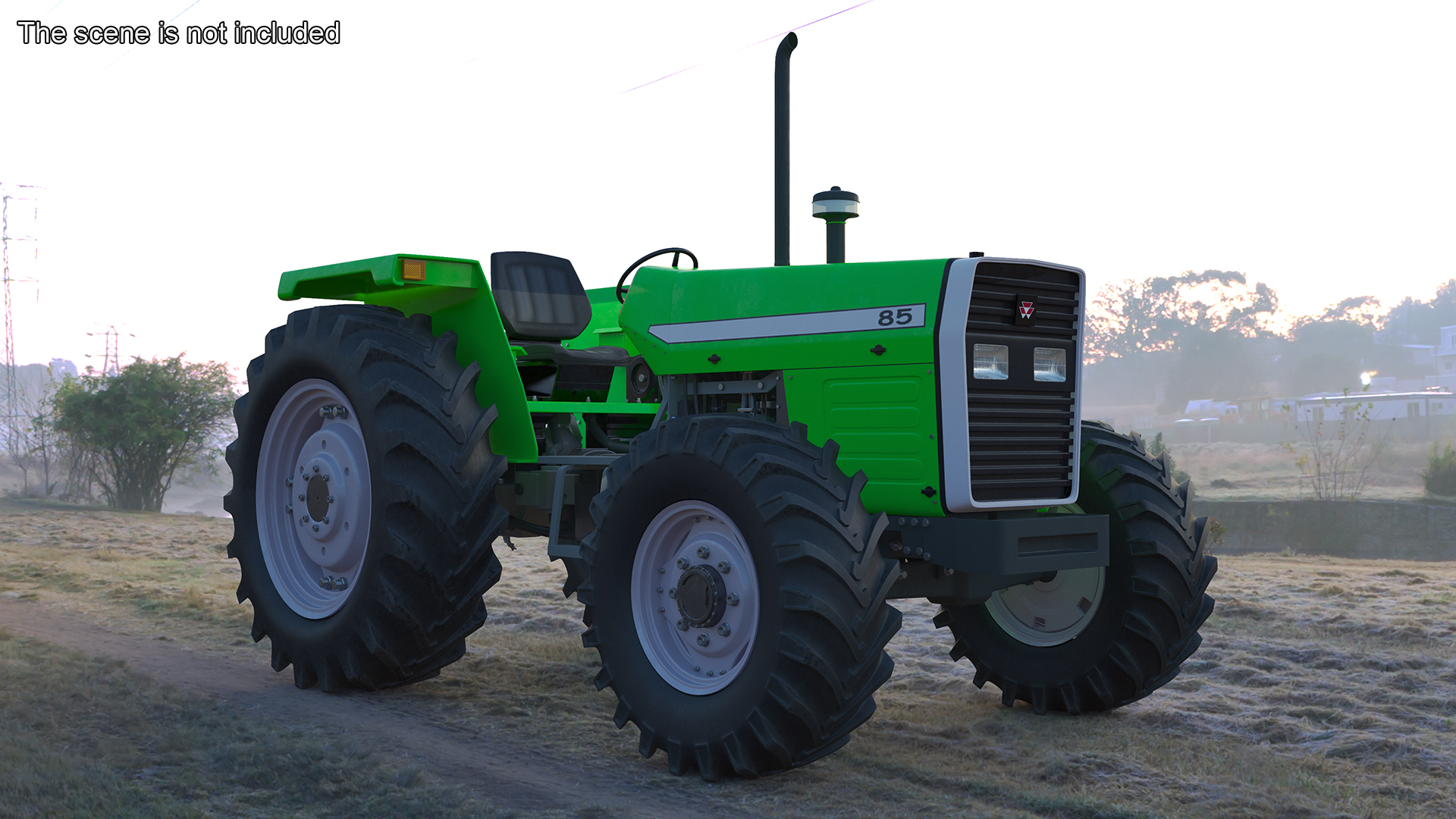 Farm Tractor 3D