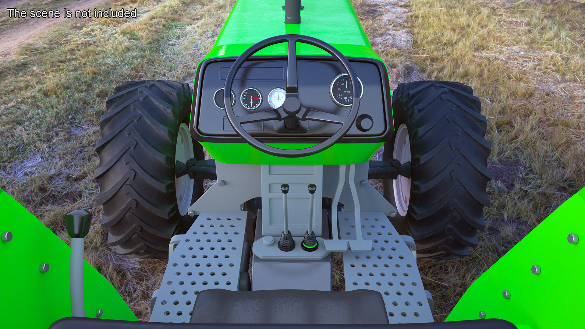 Farm Tractor 3D