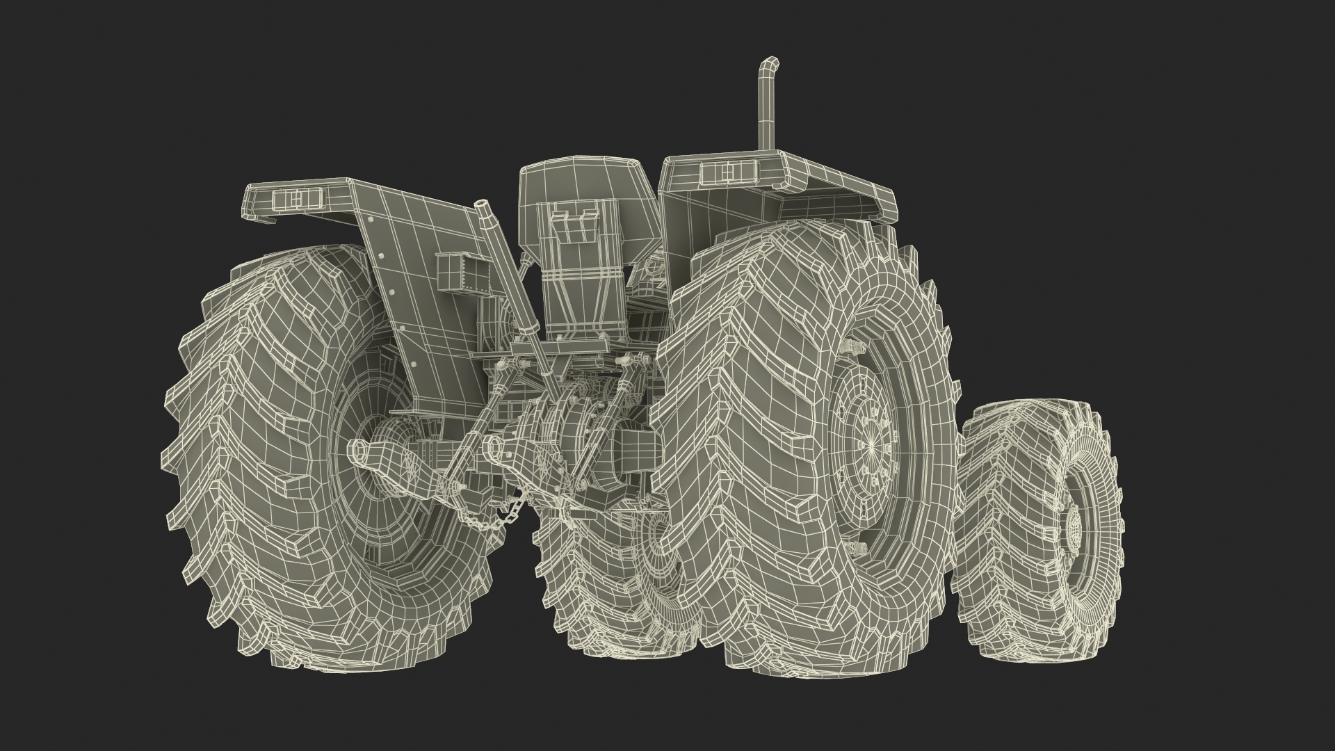 Farm Tractor 3D