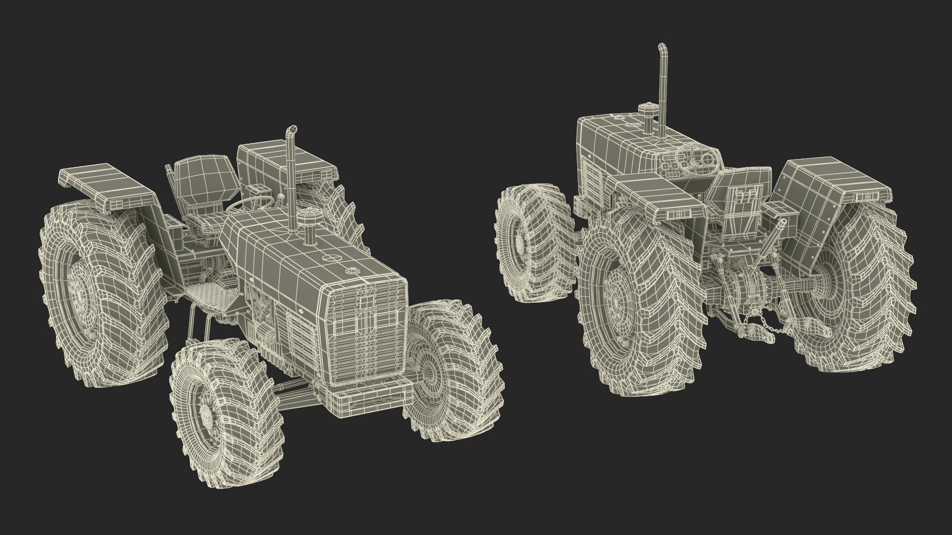 Farm Tractor 3D