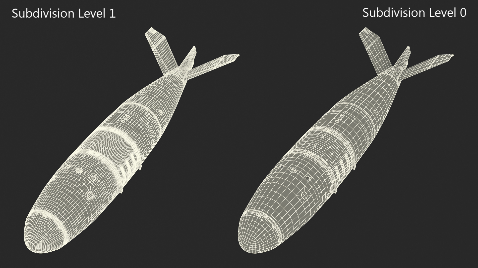 3D Mark 7 Thor Tactical Nuclear Bomb model