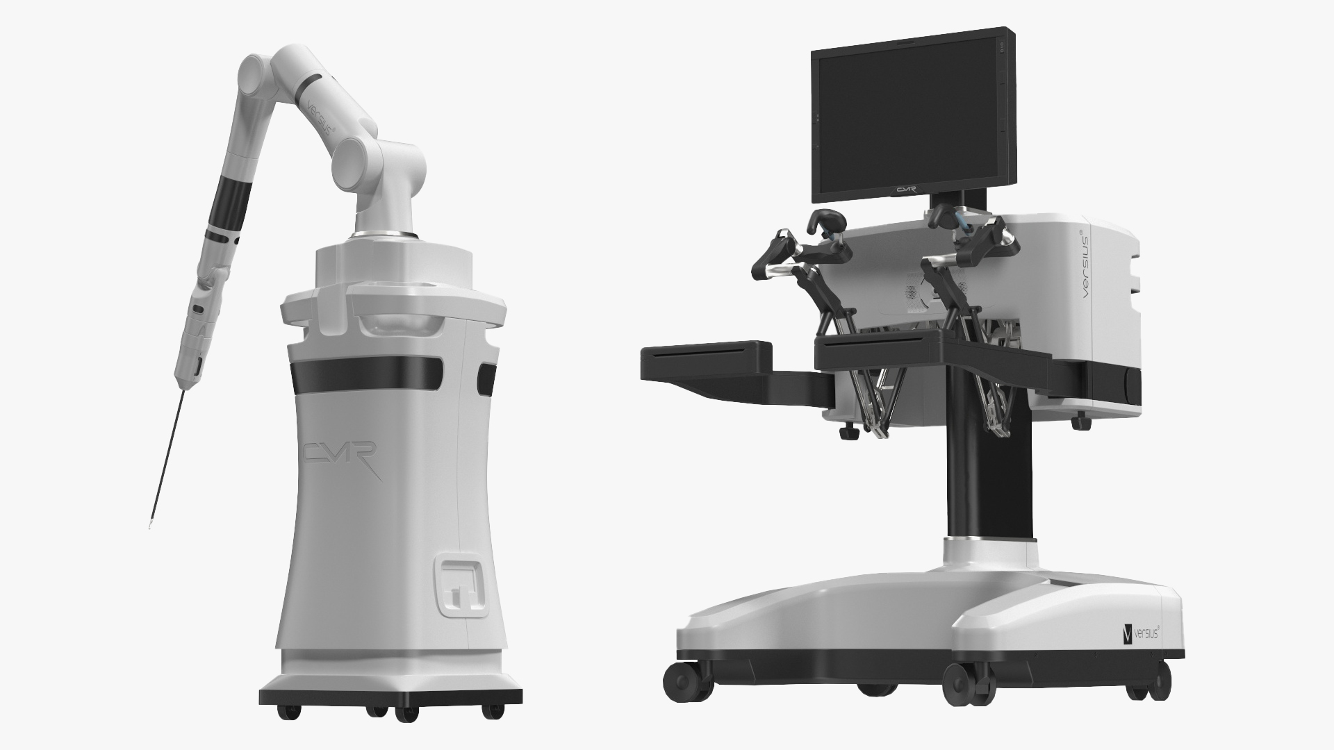 3D model CMR Surgical Versus Rigged for Maya