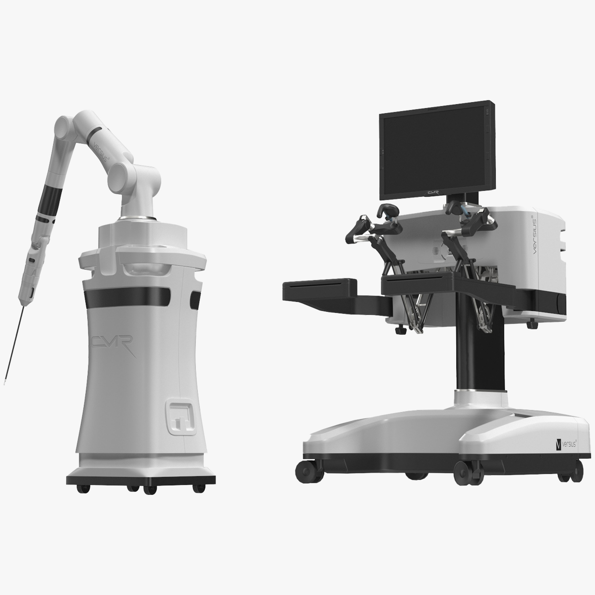 3D model CMR Surgical Versus Rigged for Maya