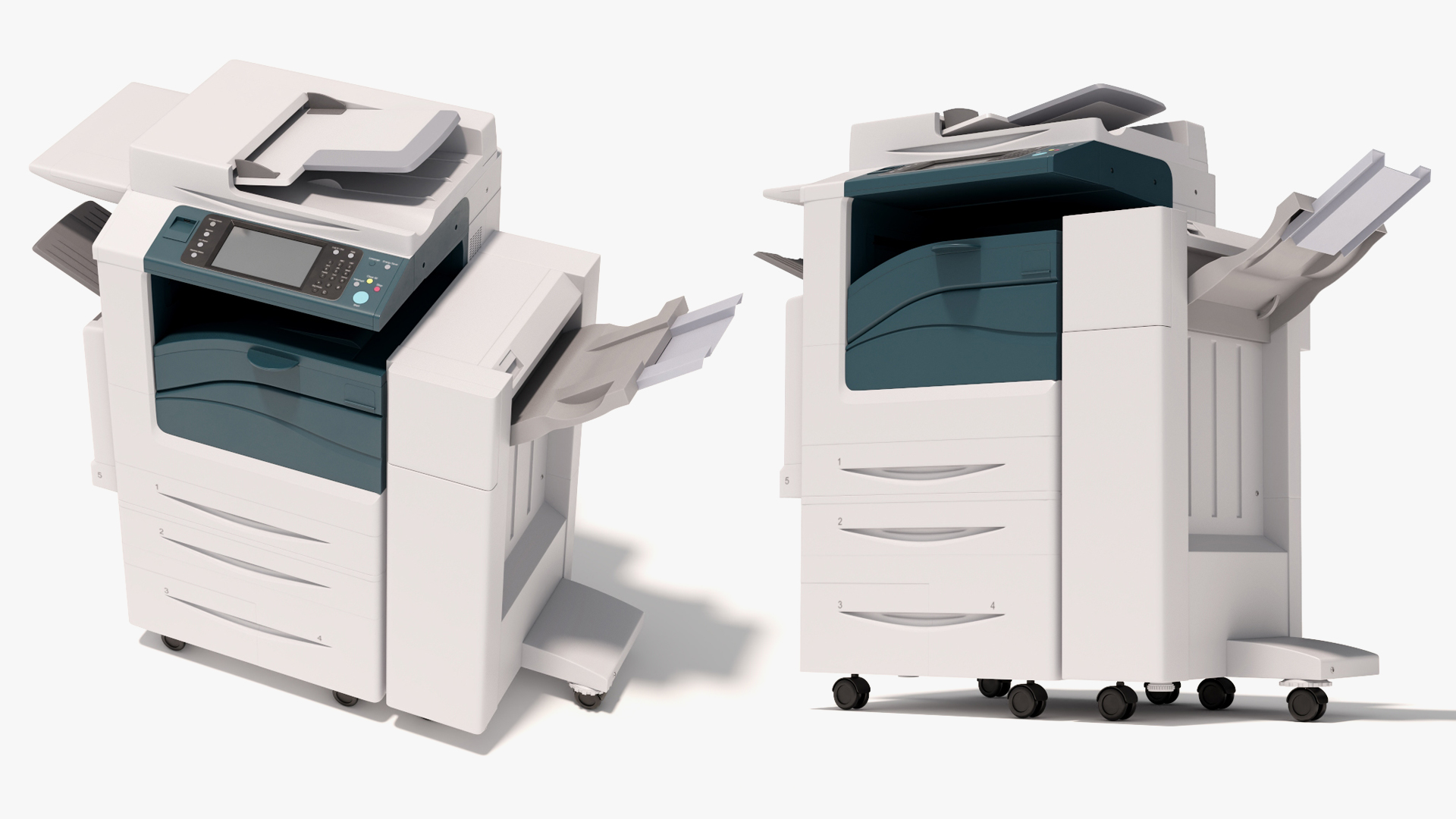 3D Office Multifunction Printer and Xerox model