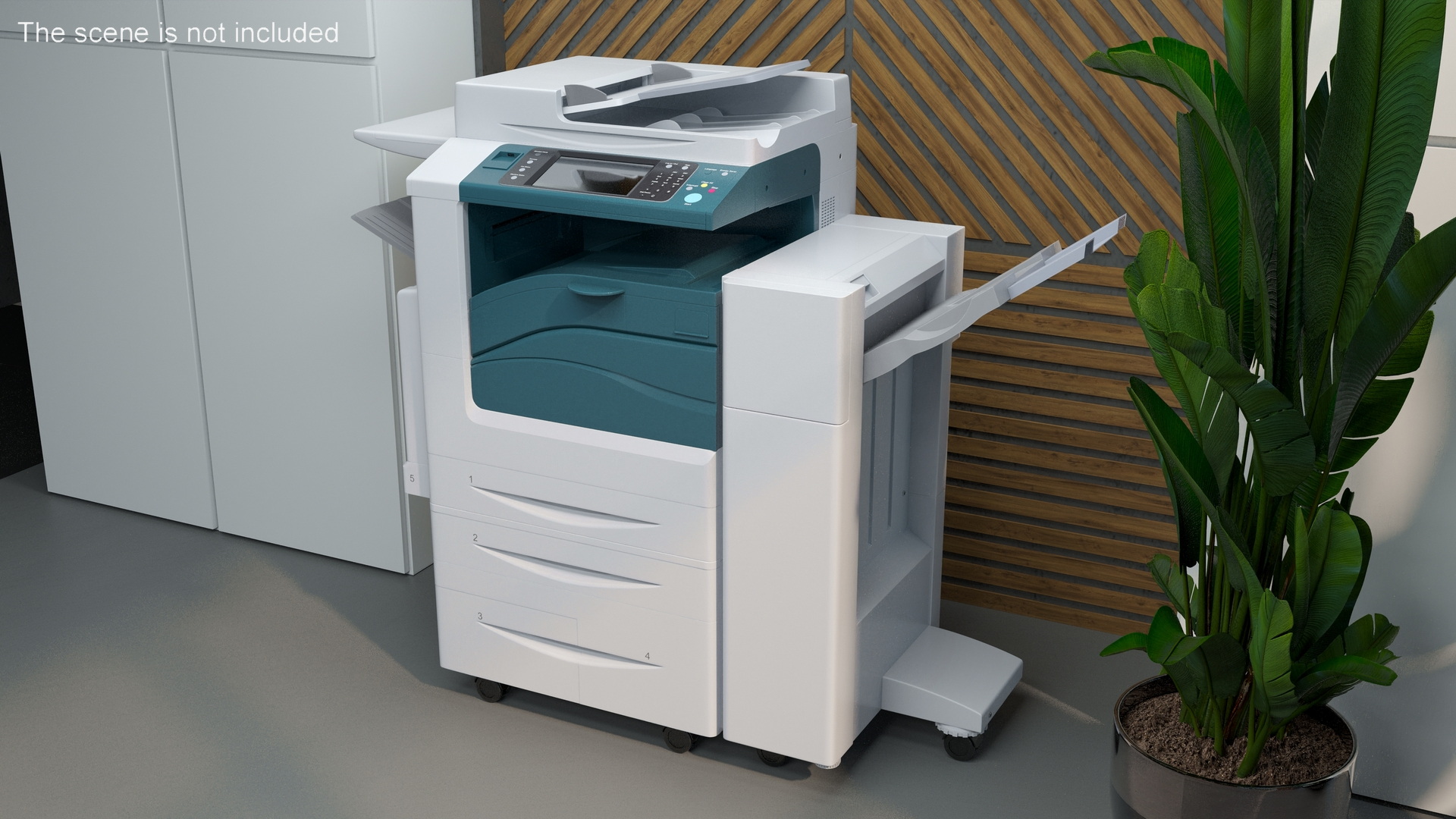 3D Office Multifunction Printer and Xerox model