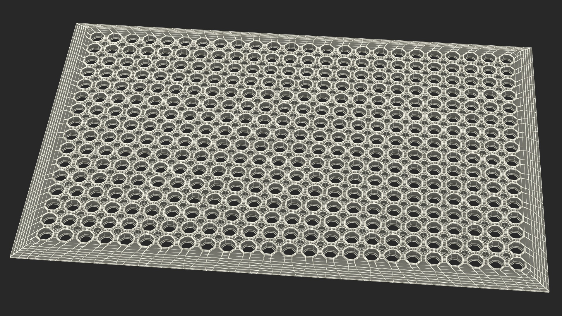 Rubber Door Mat Red 3D model