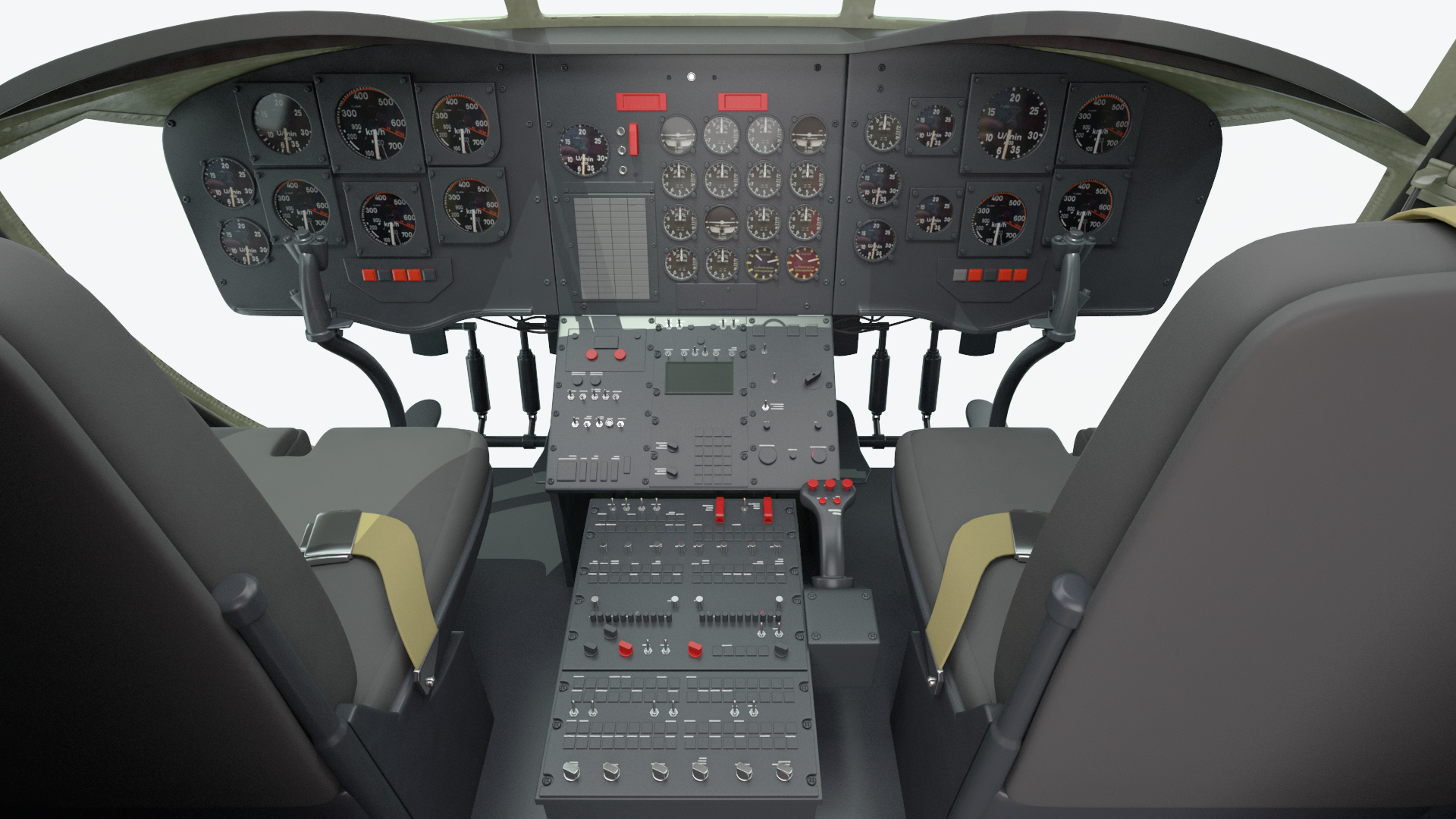 3D Loading Humvee in CH47 Chinook Helicopter Rigged model