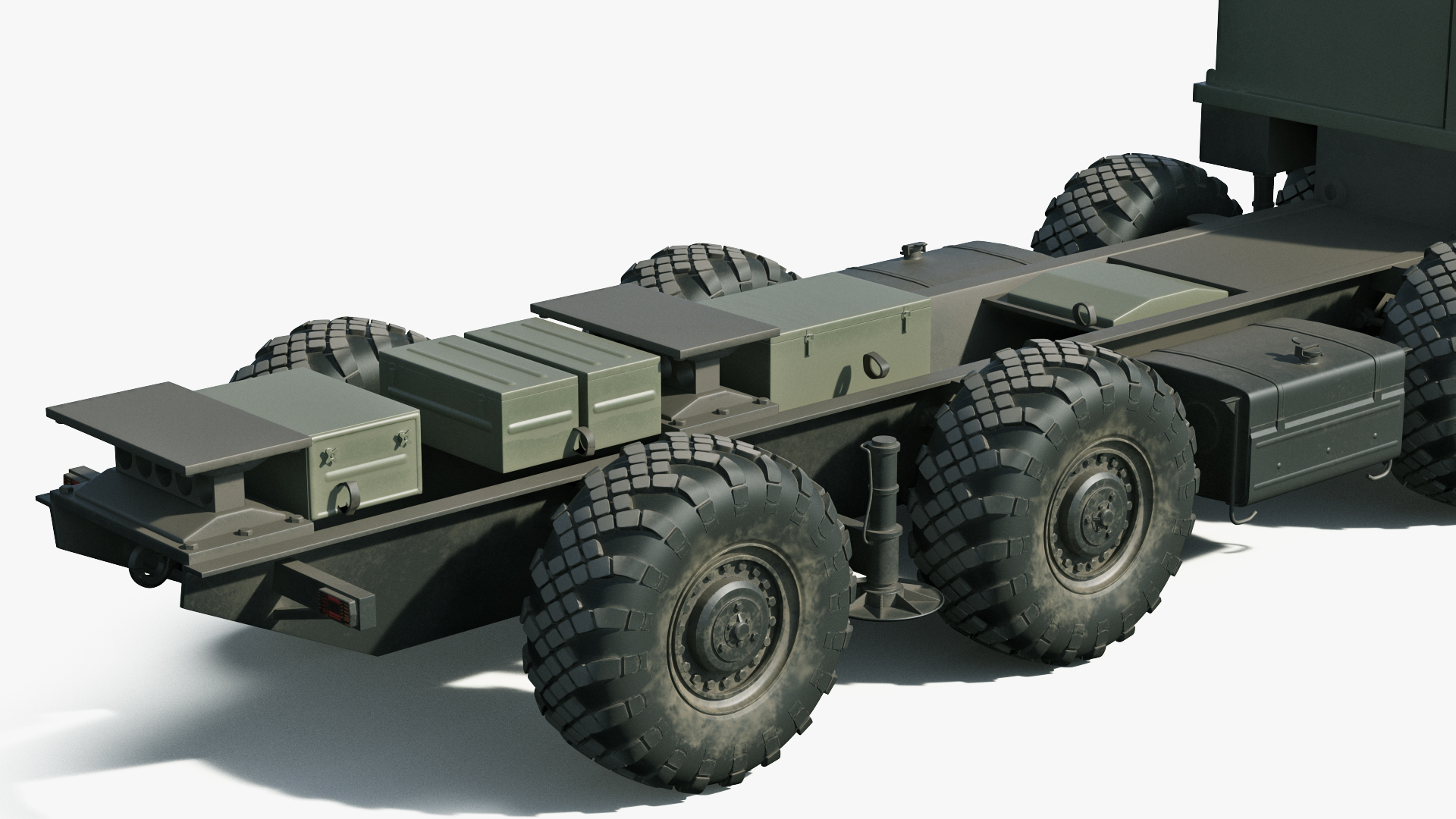 3D MAZ 543M 8x8 Truck model