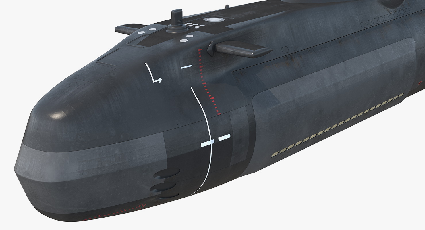 3D model HMS Artful SSNs Submarine