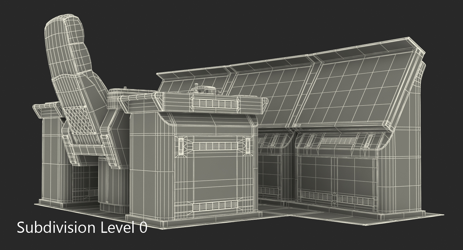 3D Alphatron Bridge System model