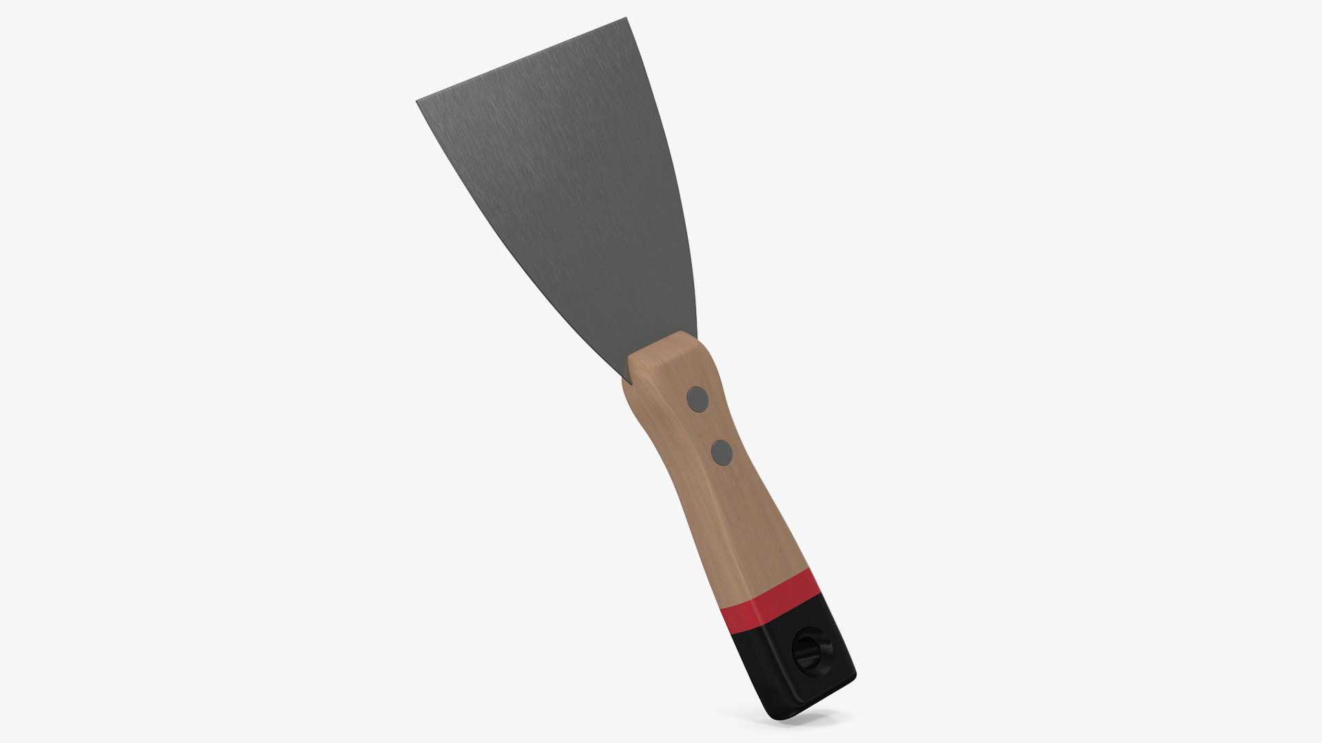 3D Scraper 3 Inch Wood Handle