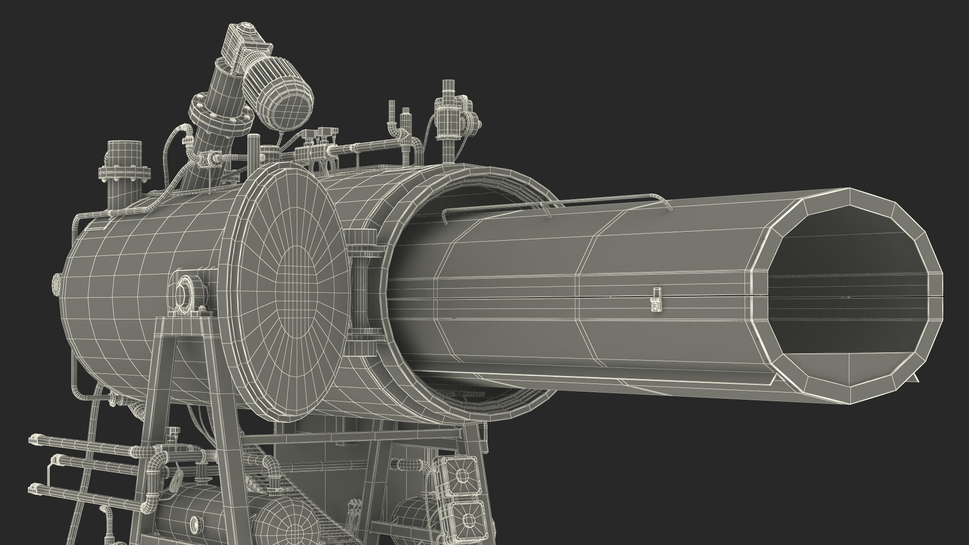 Alkaline Hydrolysis Machine 3D