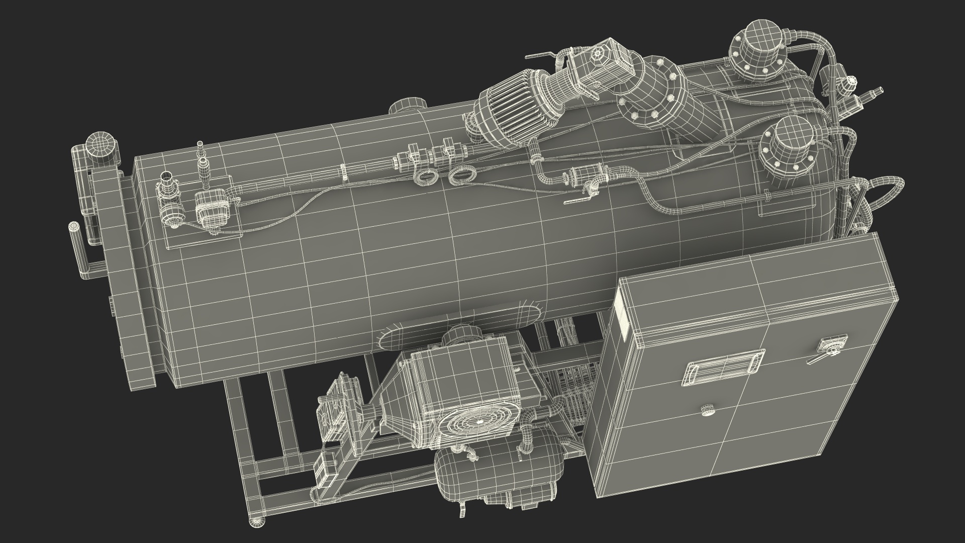 Alkaline Hydrolysis Machine 3D