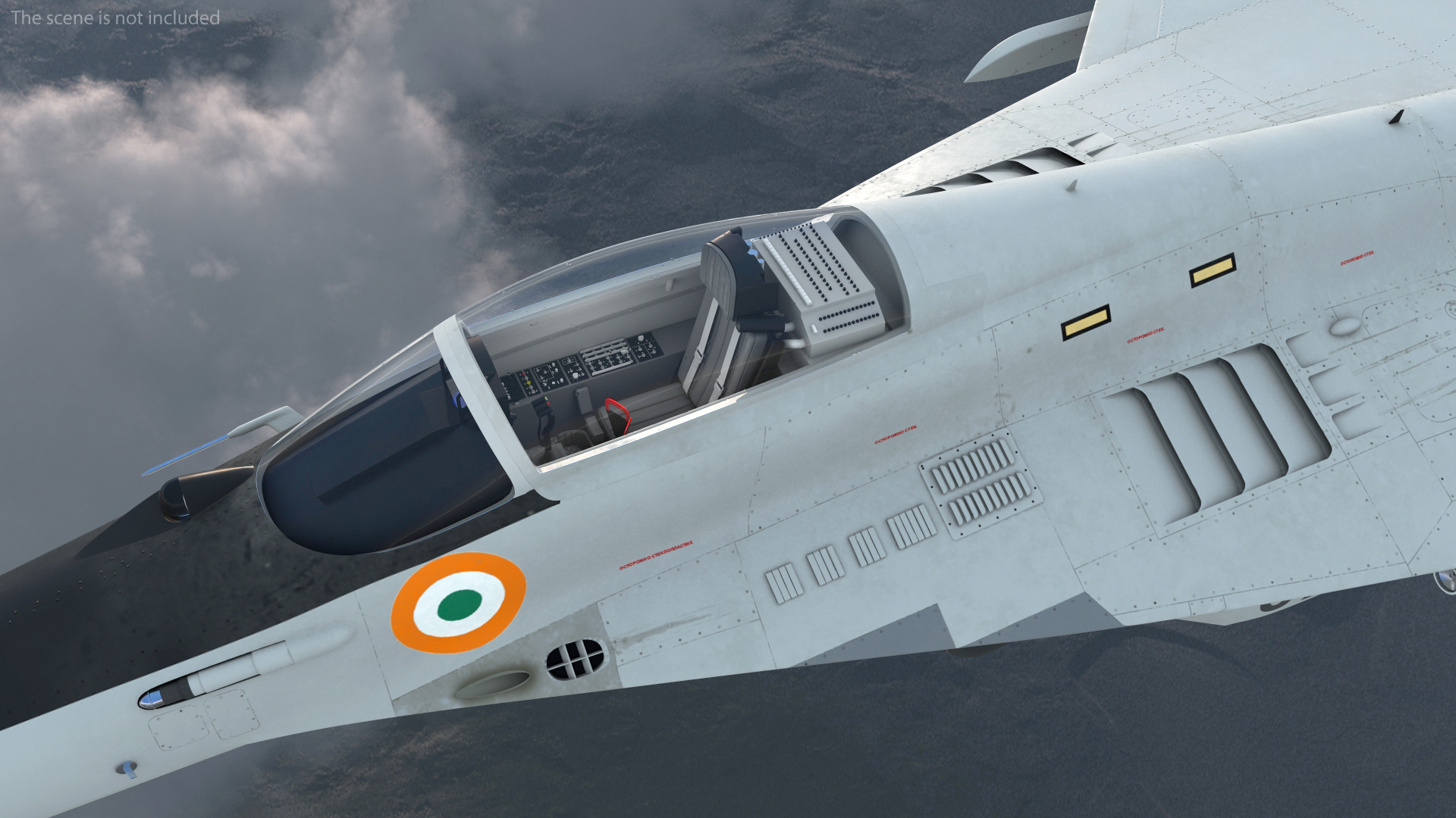 3D MiG 29K Multirole Fighter Aircraft Indian Navy