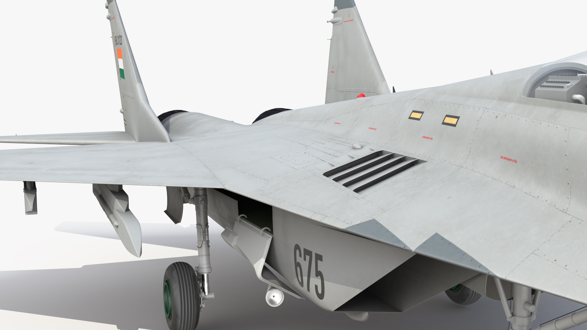 3D MiG 29K Multirole Fighter Aircraft Indian Navy