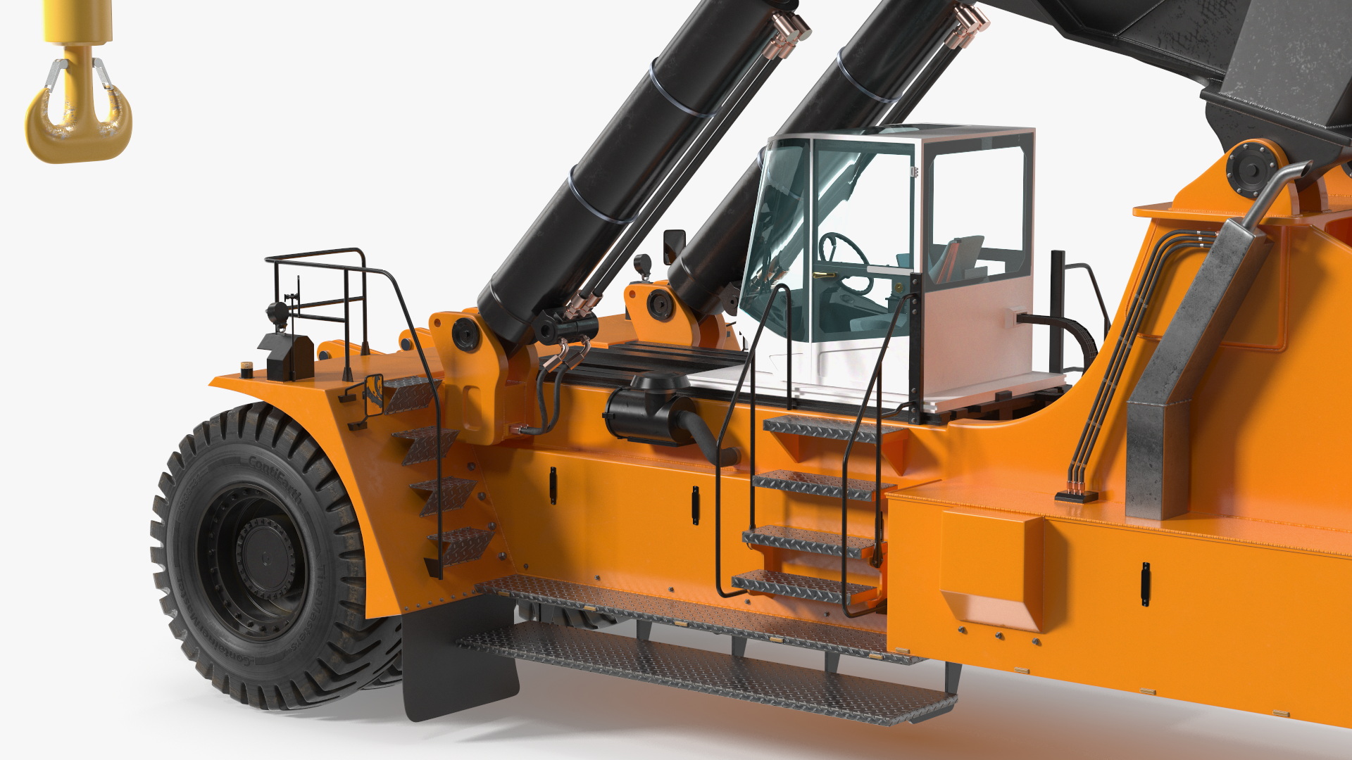 Reachstacker Container Loader 3D model