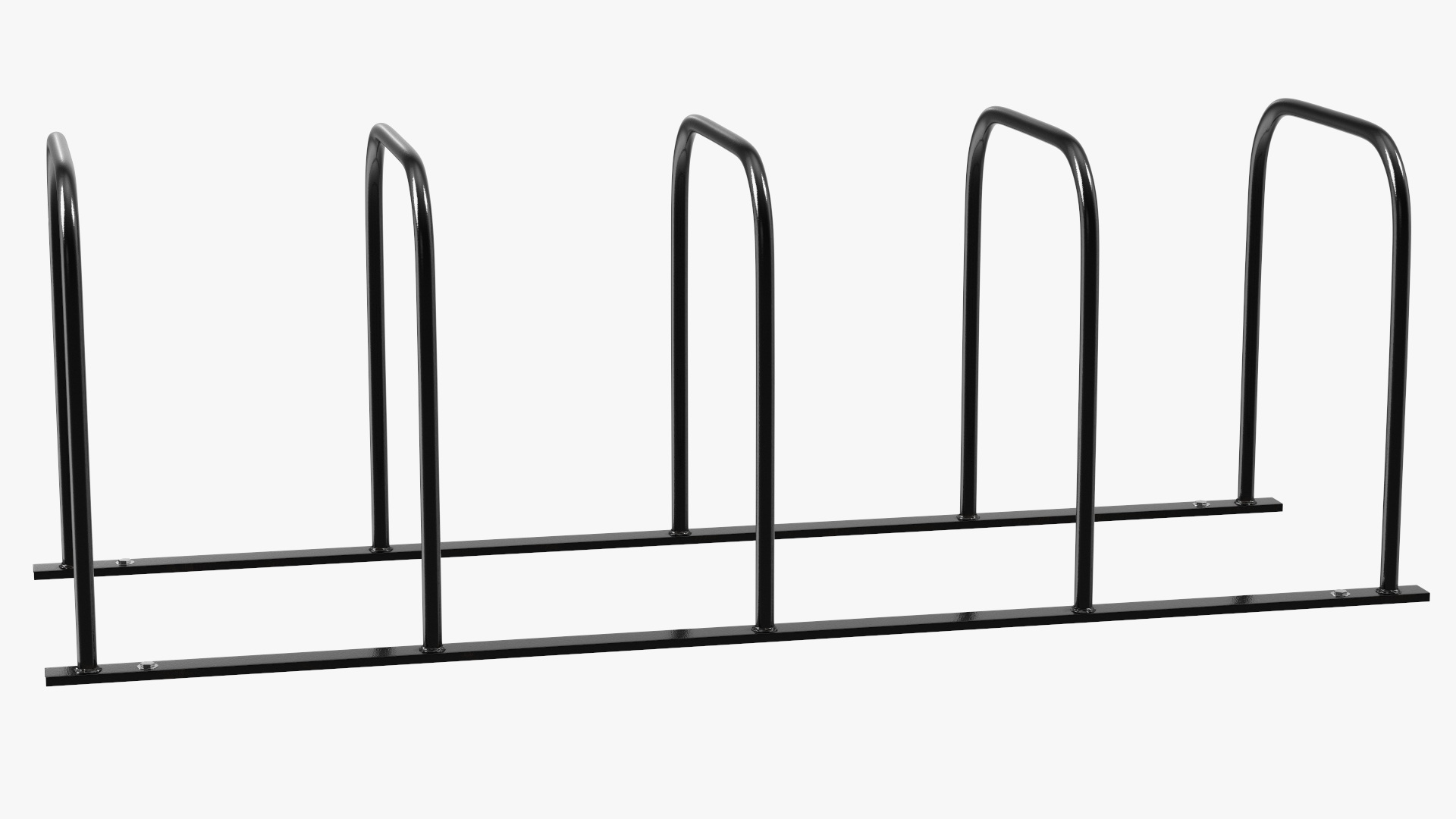 3D Metal Bicycle Rack model