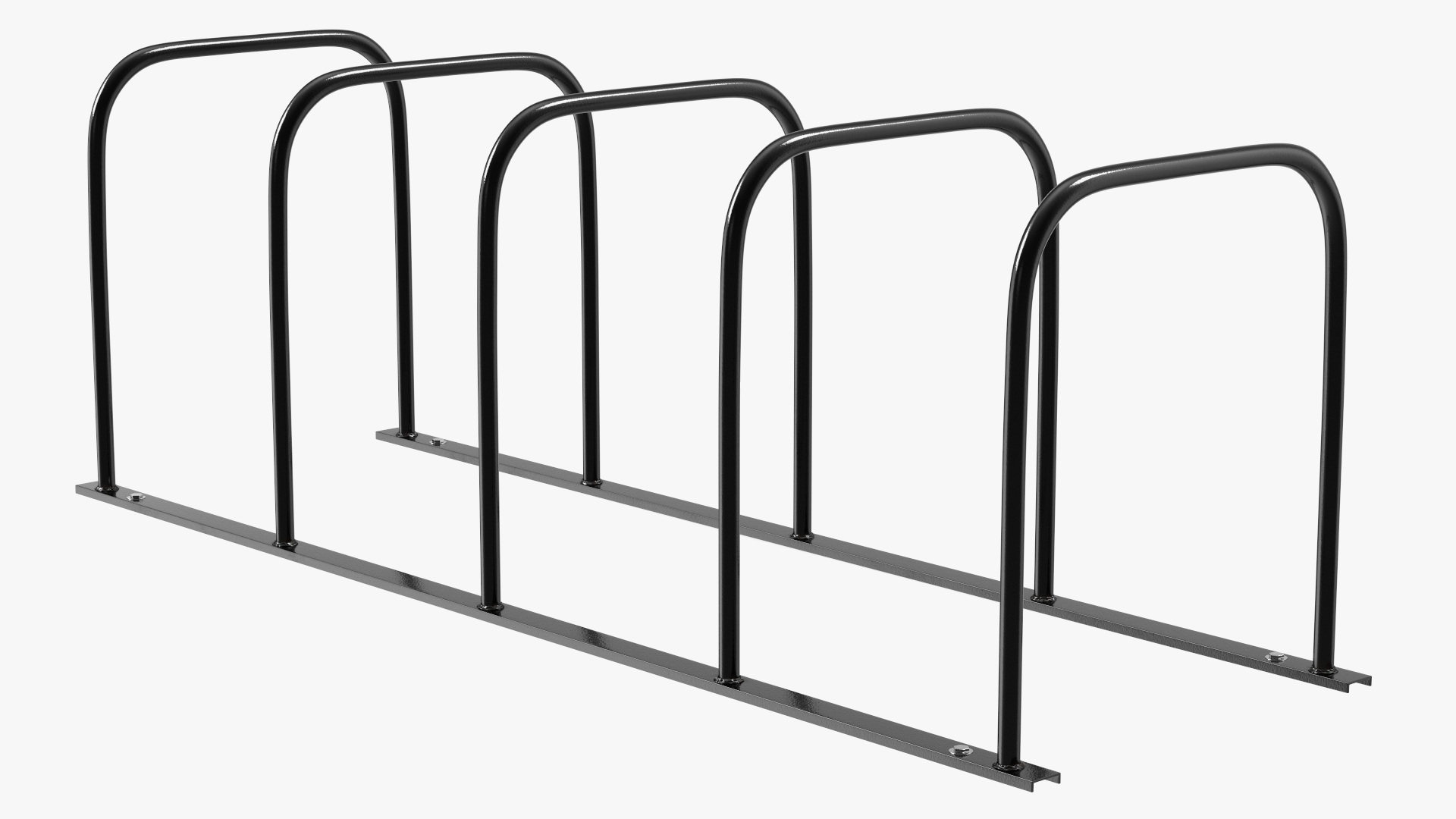 3D Metal Bicycle Rack model