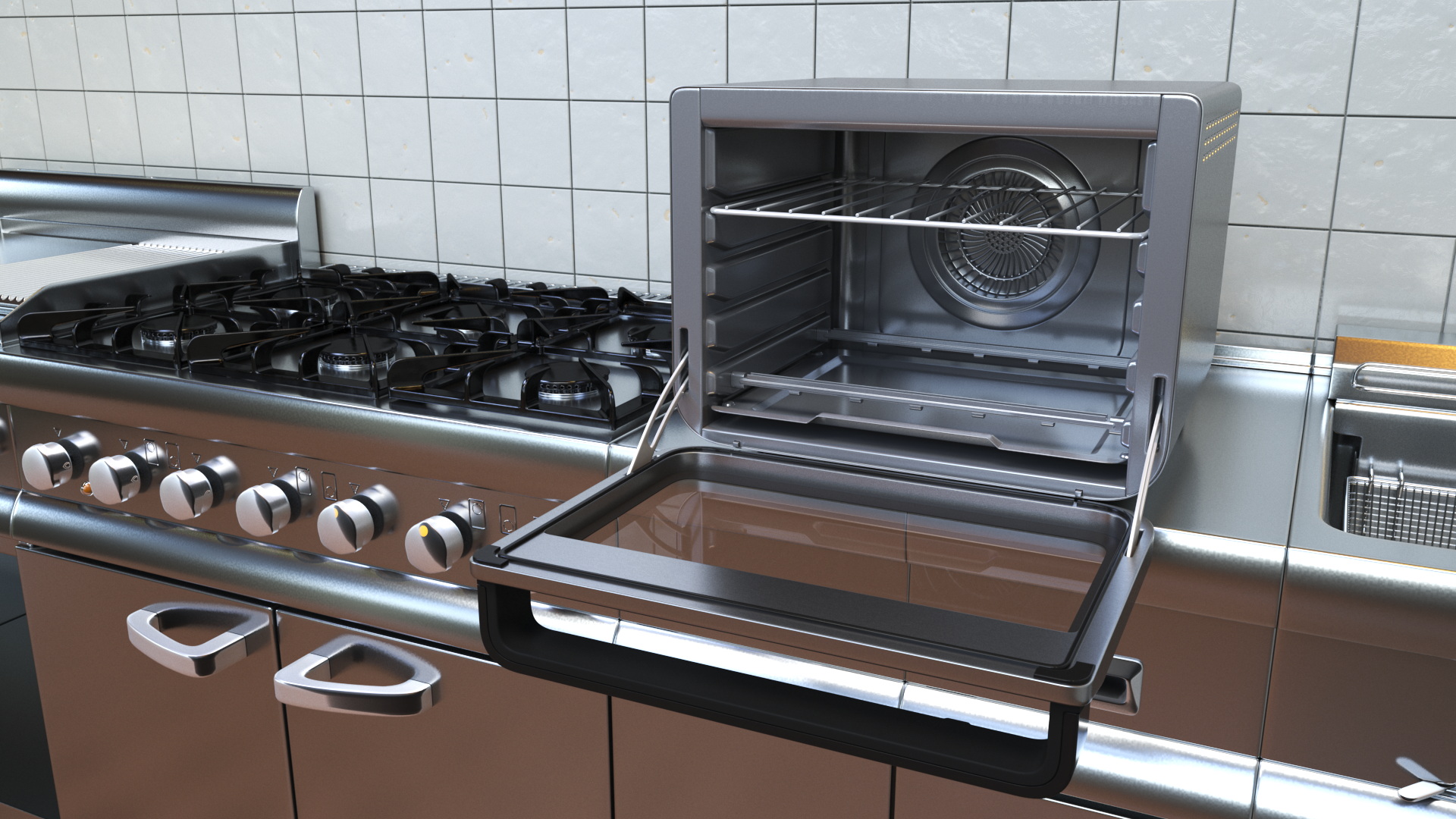 Air Fryer Oven 3D model