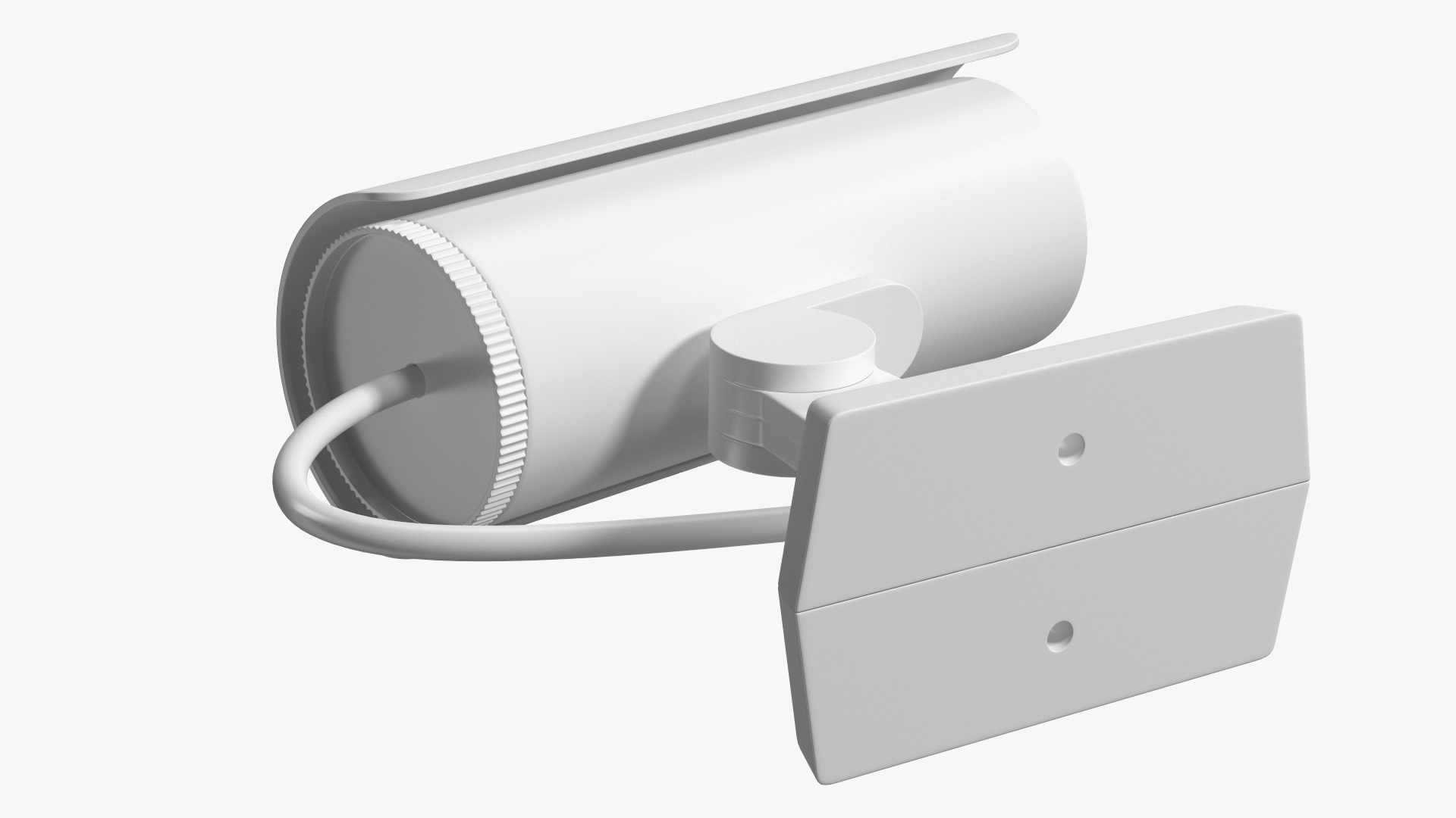 3D model Exterior Security Camera White